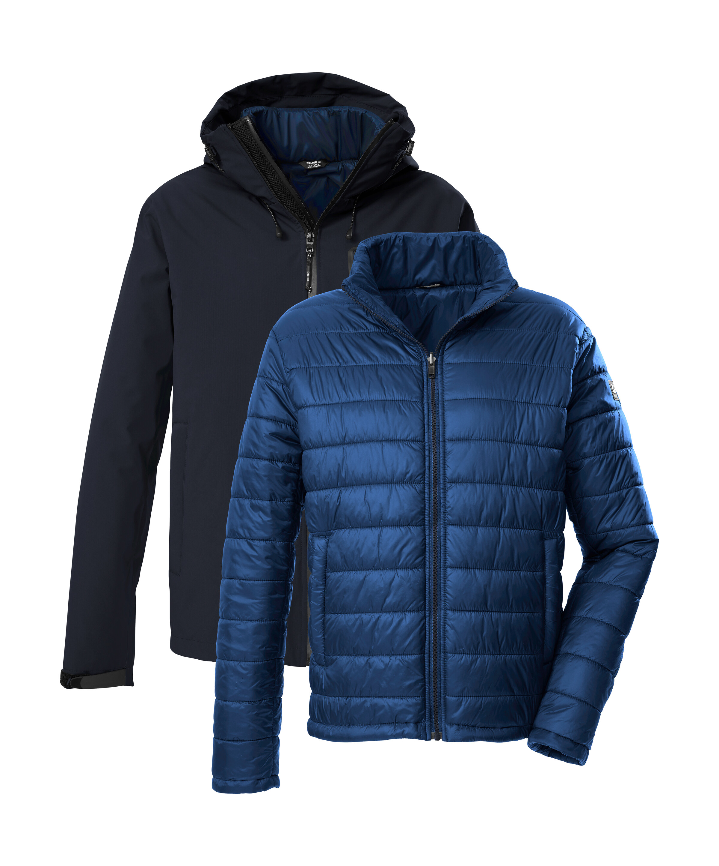 Killtec 3-in-1-Funktionsjacke "KOW 95 MN JCKT" 3 in 1 Herrenjacke, wasser- u winddicht, atmungsaktiv