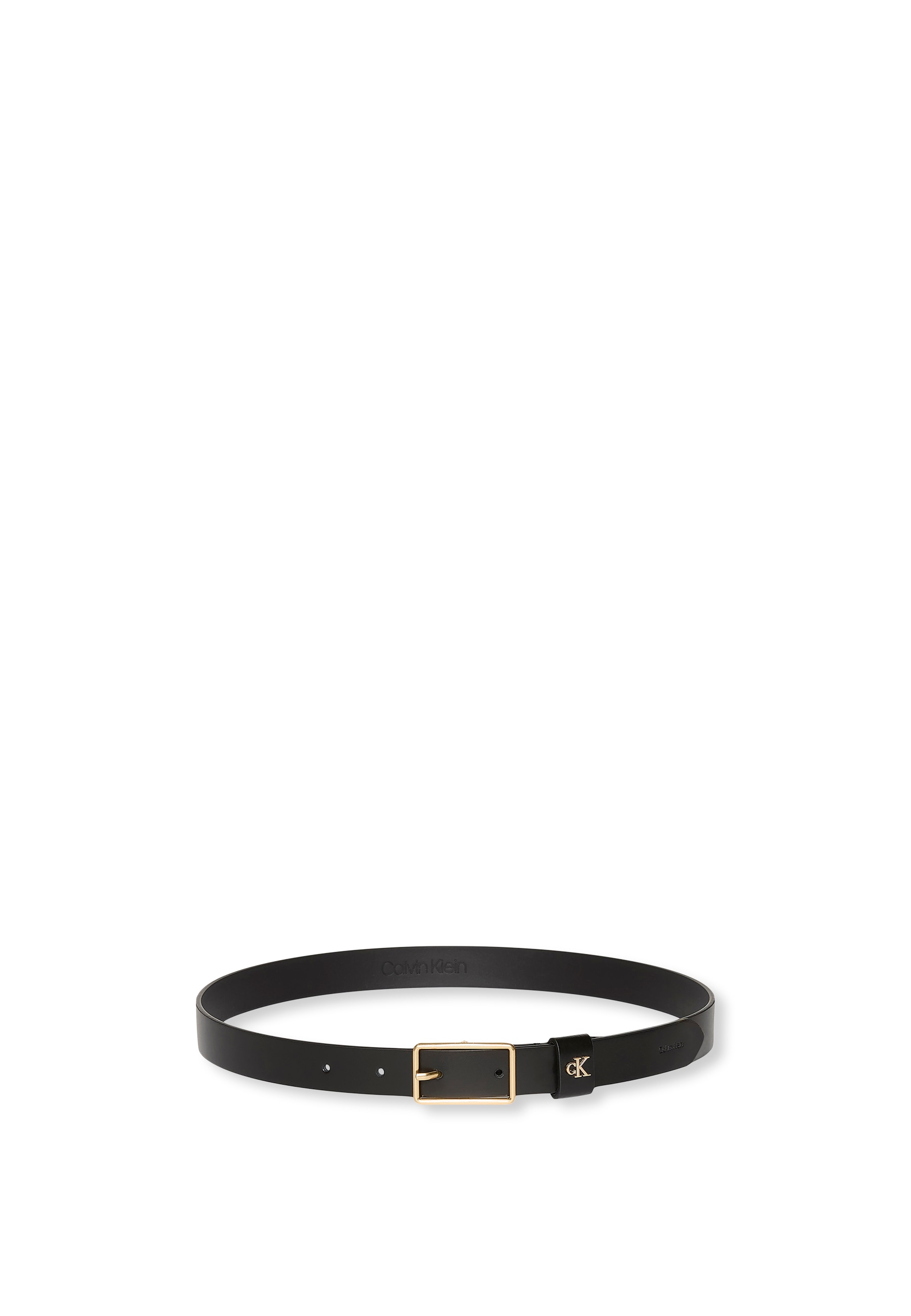 Calvin Klein Ledergürtel "SQUARE BUCKLE CK LOOP 25MM", Größenverstellbar günstig online kaufen