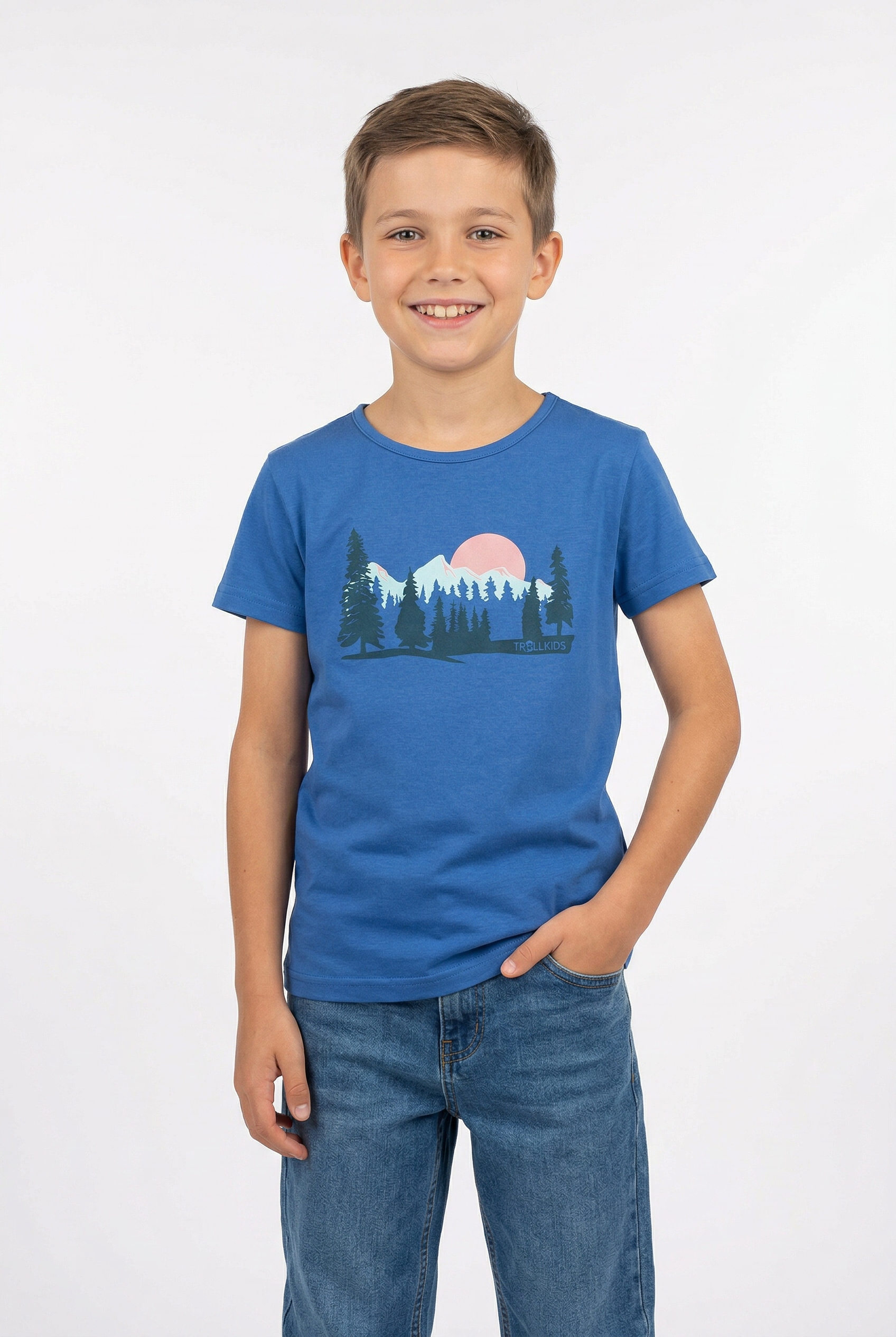 TROLLKIDS Strandshirt "GIRLS GUDVANGEN SHIRT" für Kinder und Jugendliche geeignet, aus Polyester