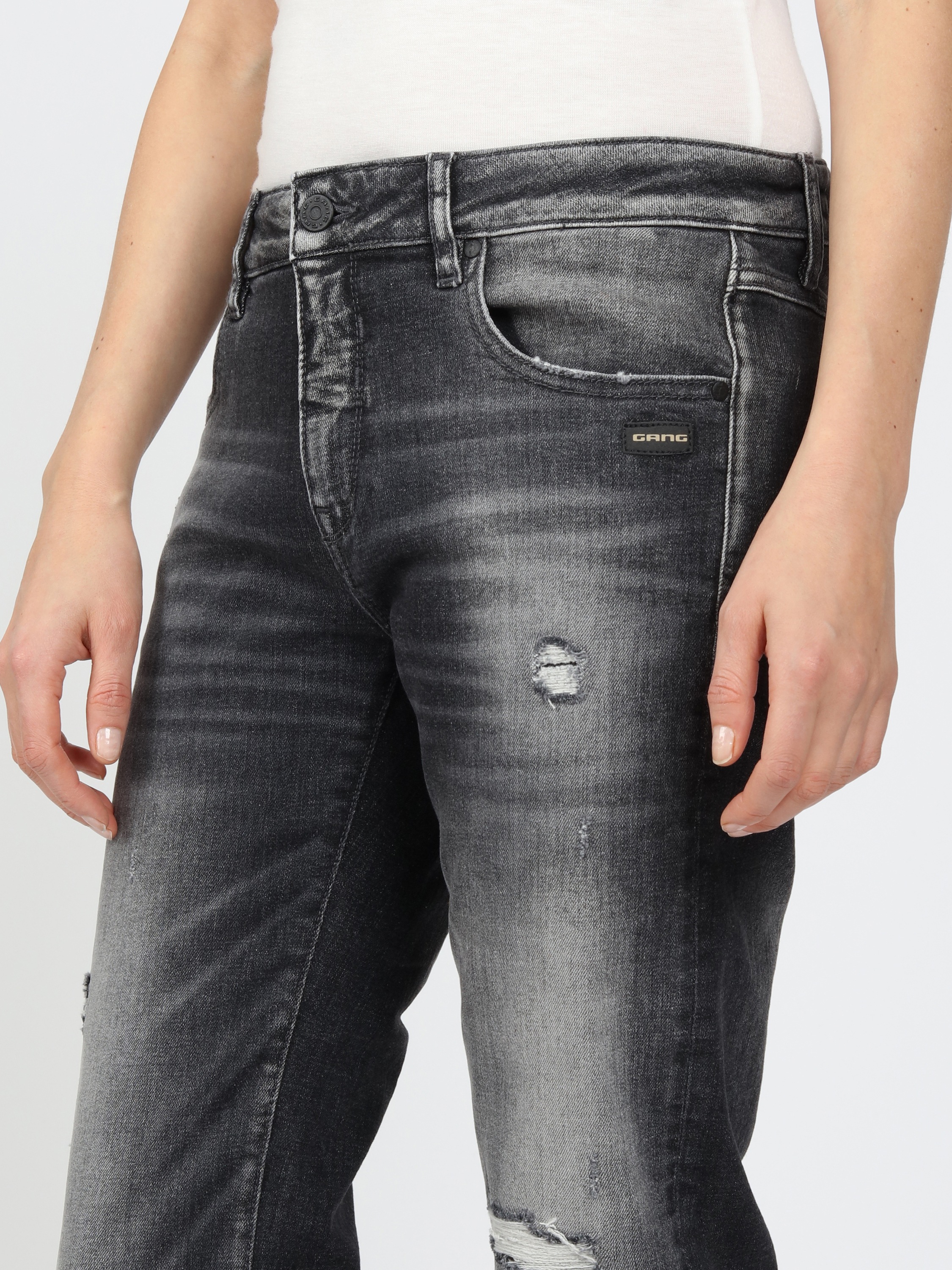 GANG Boyfriend-Jeans »GANG Jeans Boyfriend 94NADIA CROPPED«