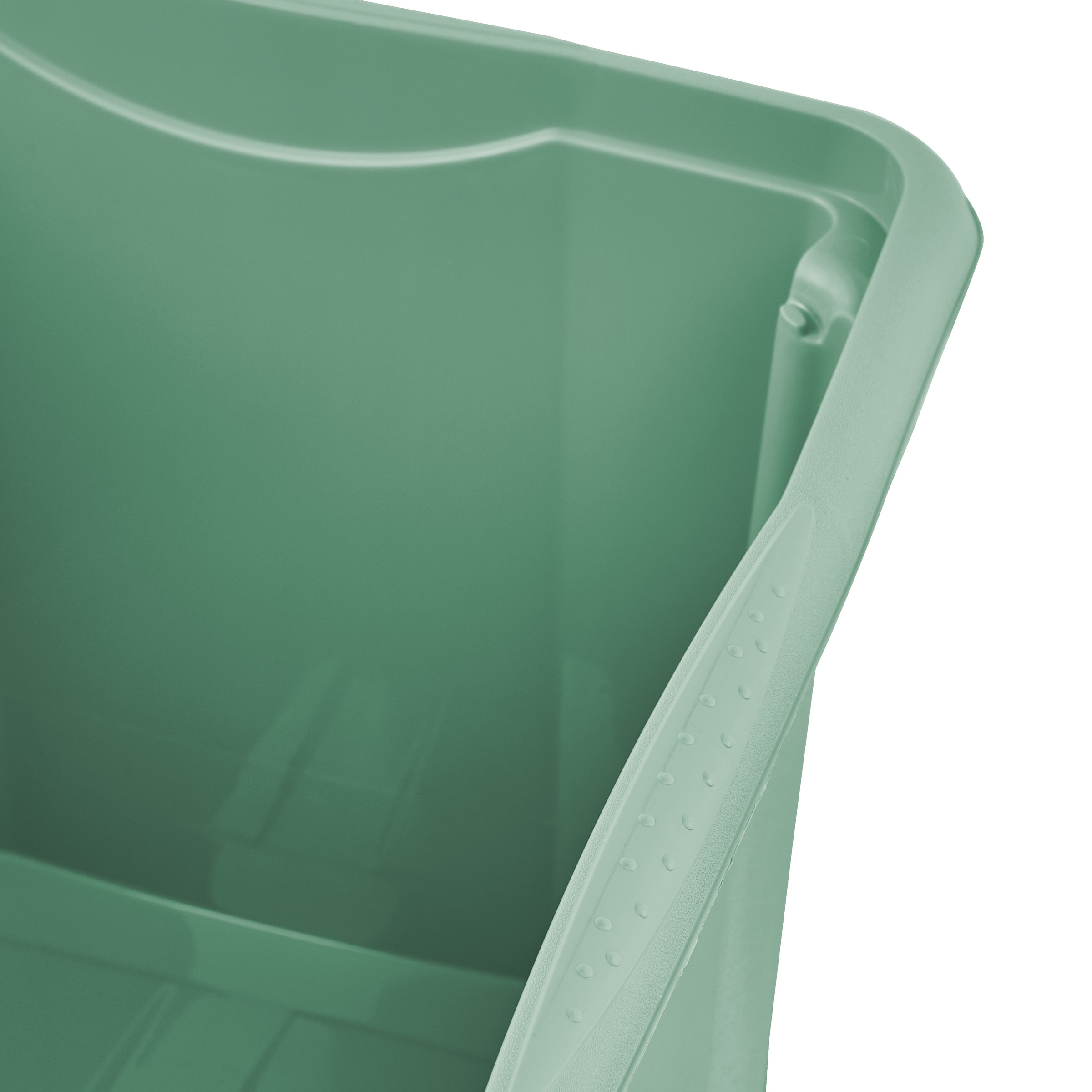 keeeper Aufbewahrungsbox »Emil, Box mit Deckel, 2er Set, 30 L, 45 x 35 x 27 cm« ineinander und aufeinander stapelbar