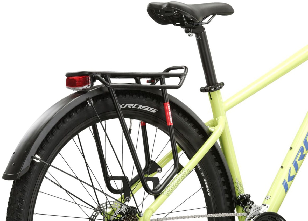 Kross Mountainbike »KROSS MTB Hardtail Hexagon 2.0 29" grün 21 Gänge«, 21 Gang, Shimano, ALTUS M310 Schaltwerk, Kettenschaltung