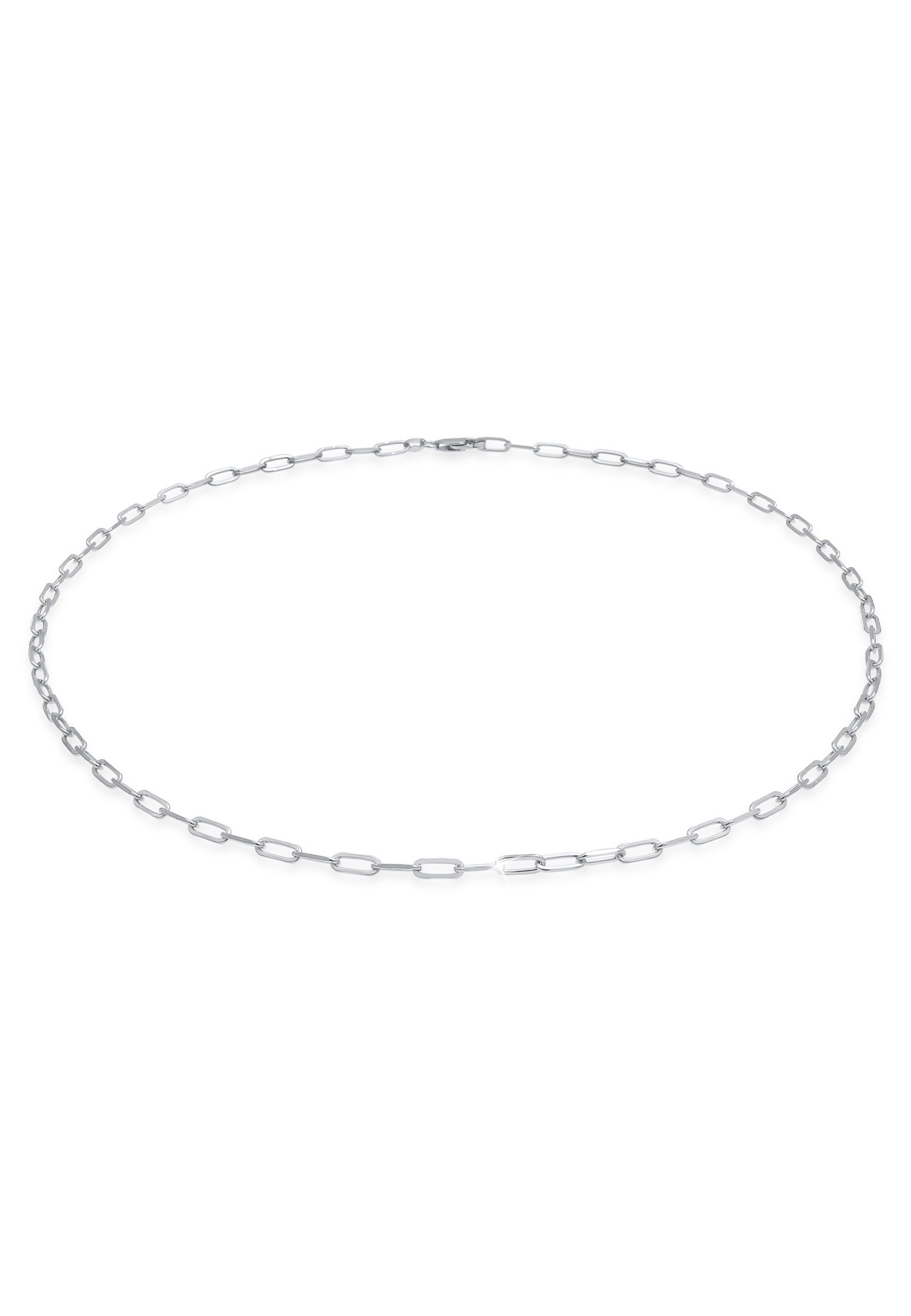 Elli Kette ohne Anhänger »Halskette Glieder Oval Grob Basic Chain Optik 925 Silber«