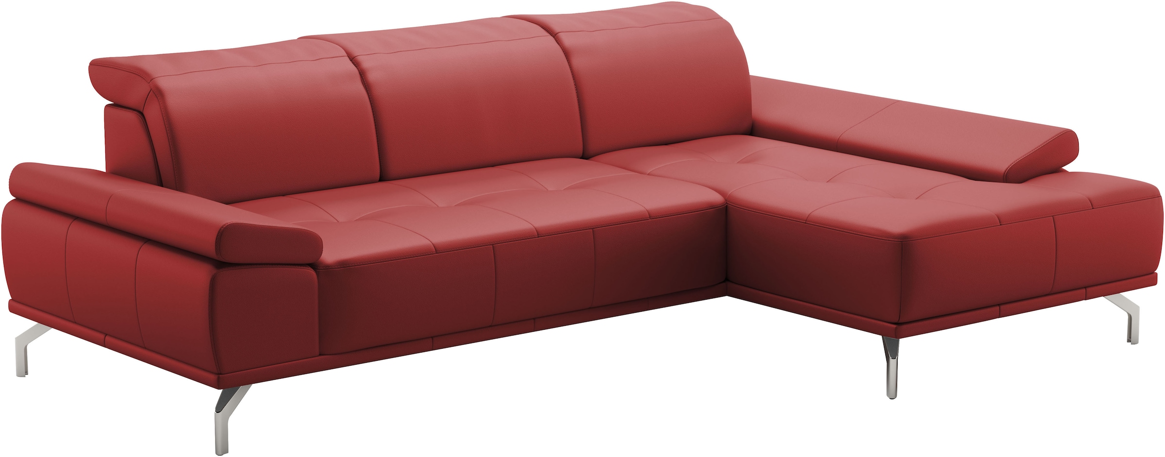 Places of Style Ecksofa »Caluna«, Inkl.Sitztiefenverstellung