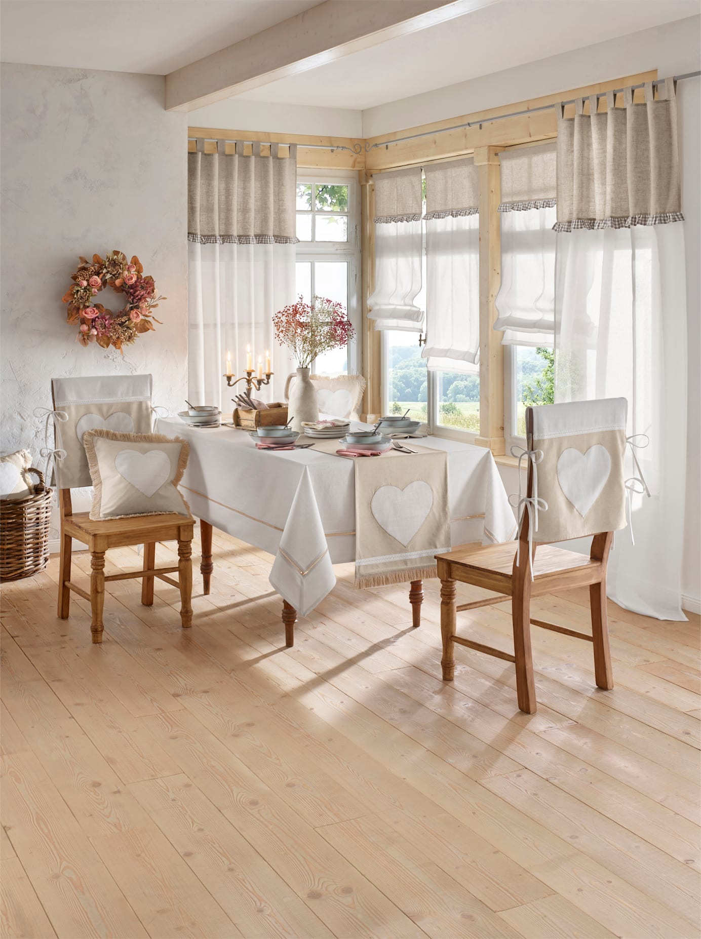 heine home Gardine Schlaufen 1 tlg. günstig online kaufen