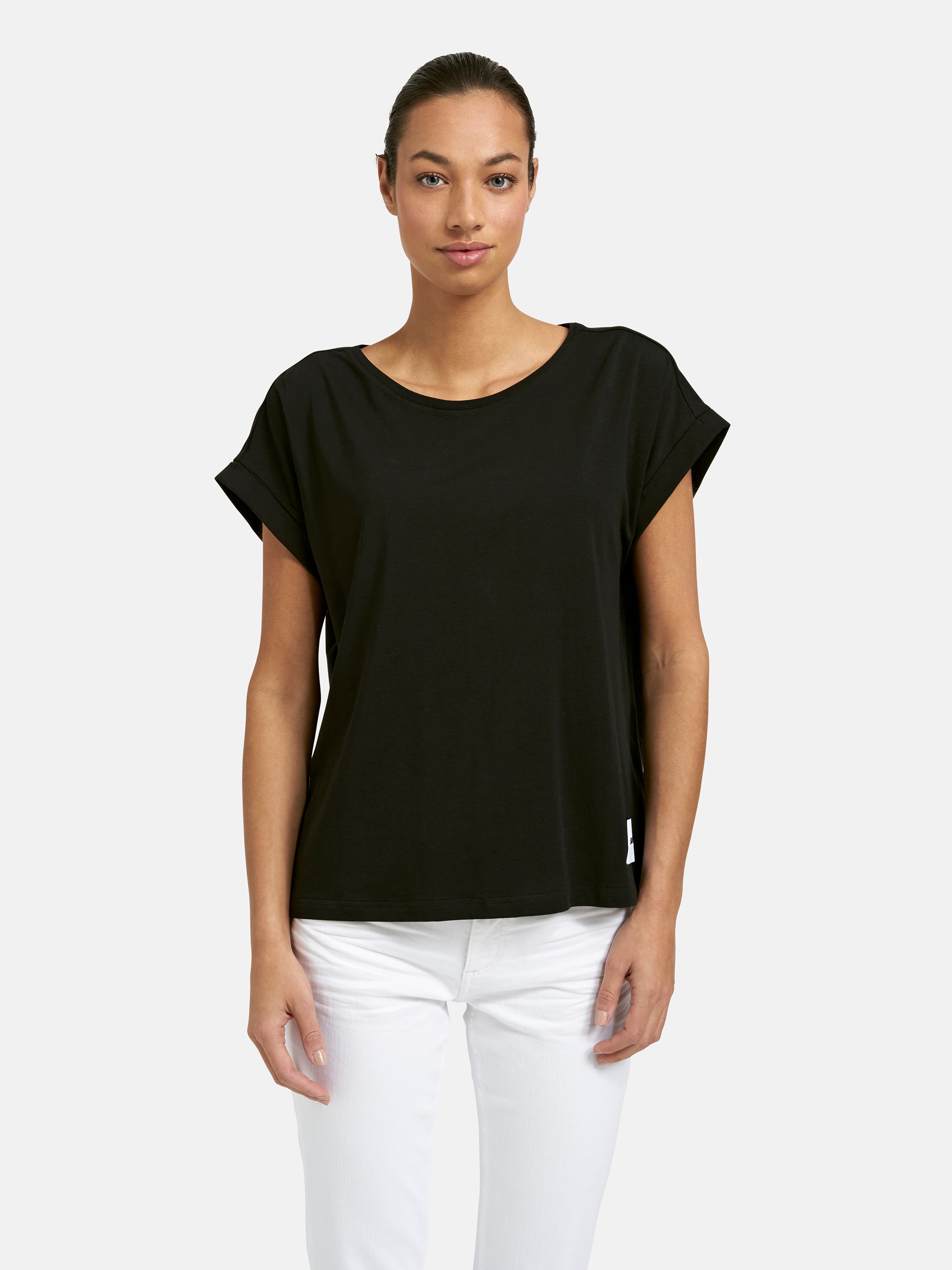 Smith & Soul Rundhalsshirt mit überschnittenen Schultern