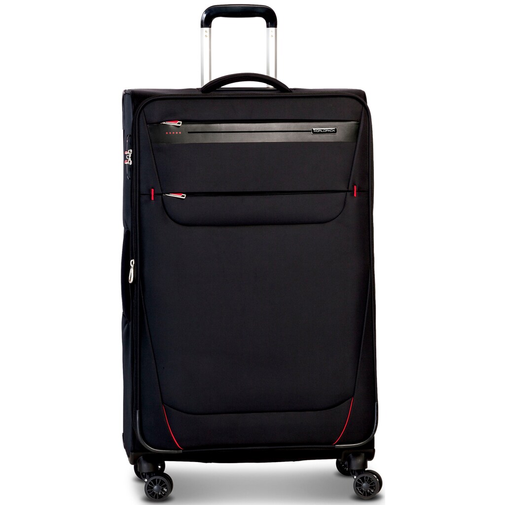 WORLDPACK Trolleyset »Denver, schwarz«, (3 tlg.)