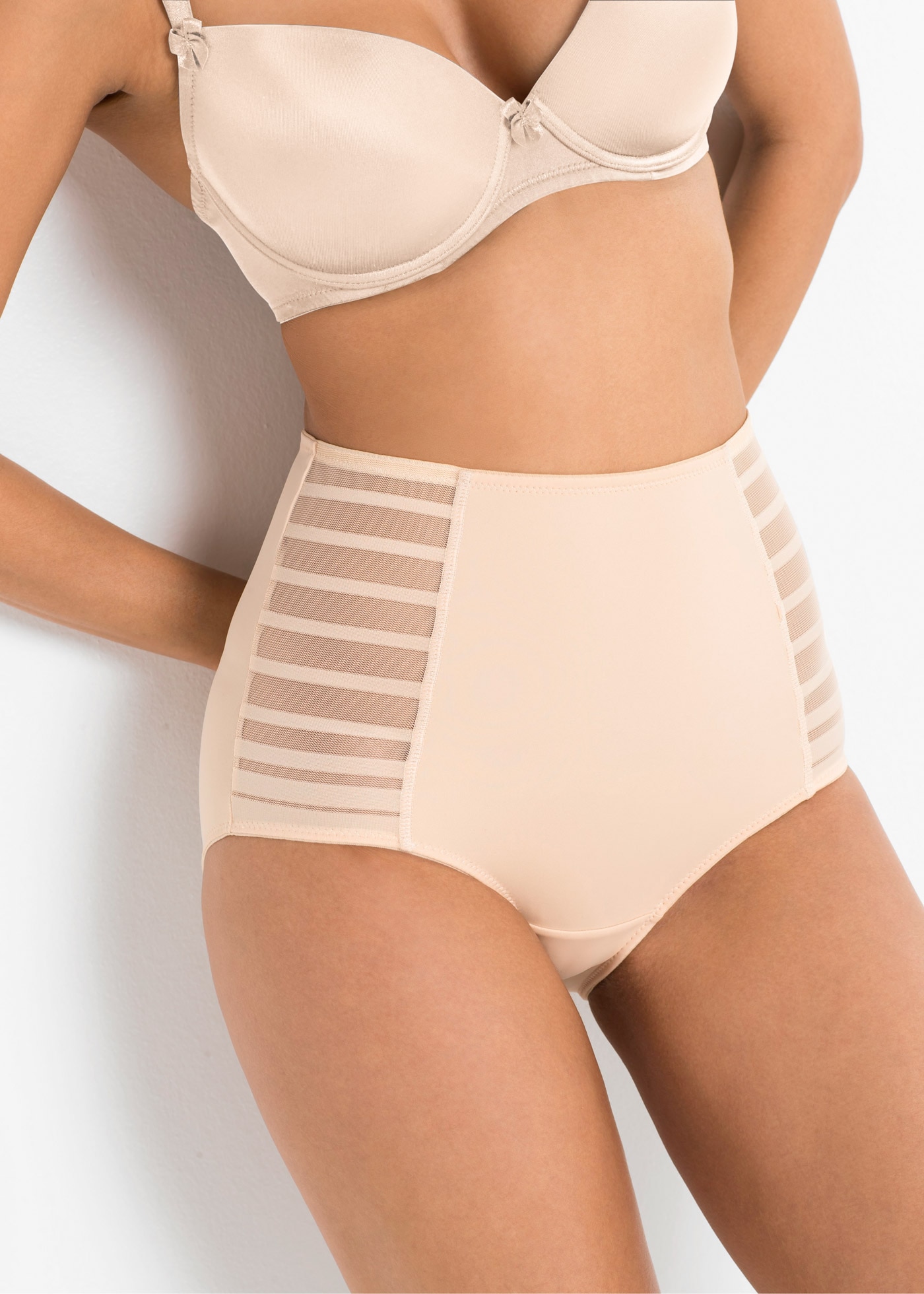 bonprix Shapingslip mittlere Formkraft, mit Zwickel aus Baumwolle günstig online kaufen