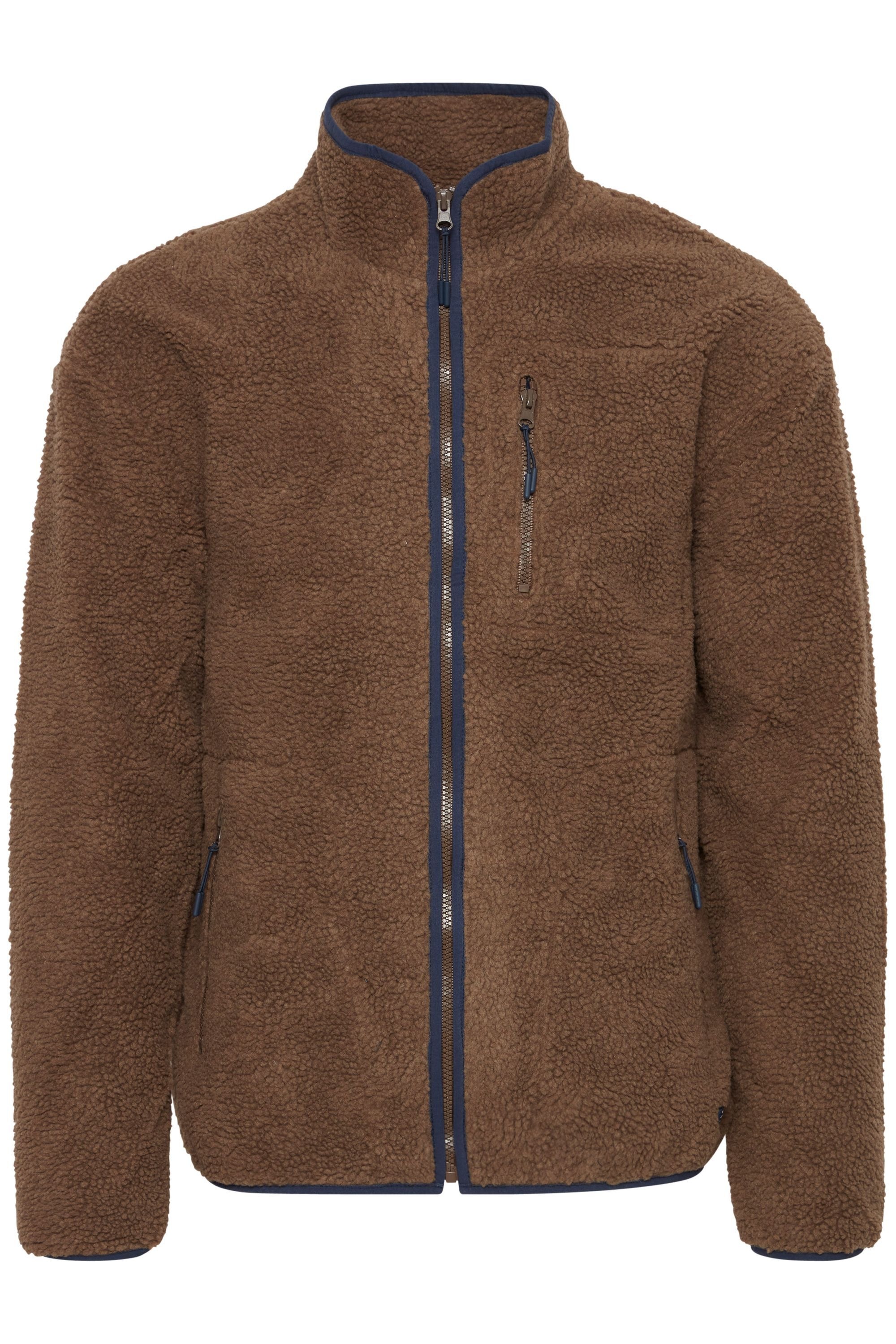 Blend Fellimitatjacke "BHSweatshirt" ohne Kapuze Gemütliche Teddyjacke günstig online kaufen