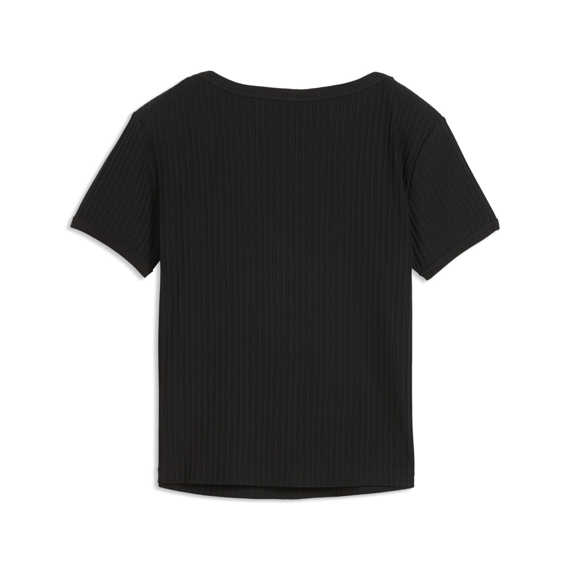 PUMA T-Shirt »Essentials Ribbed Slim T-Shirt Damen«