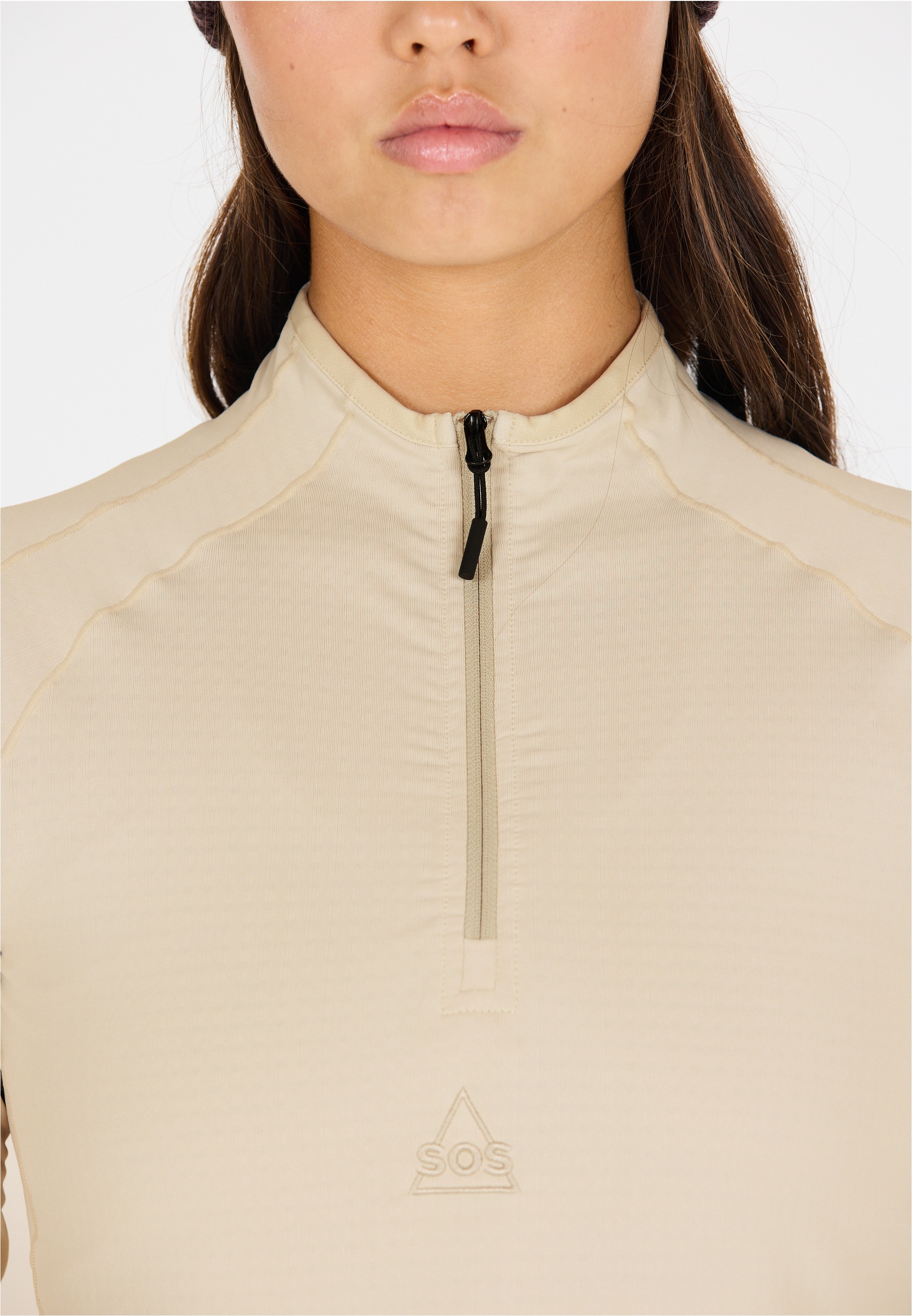 SOS Langarmshirt »Timberline«, Im komfortablen und anliegenden Schnitt