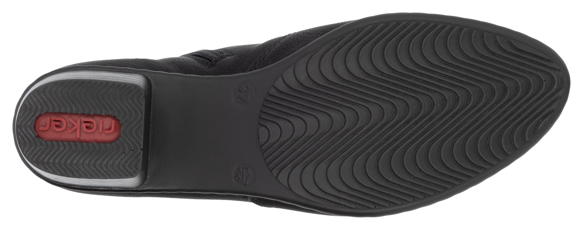 Rieker Westernstiefelette, Stiefelette, Cowboyboots, Blockabsatz, mit Innenreißverschluss