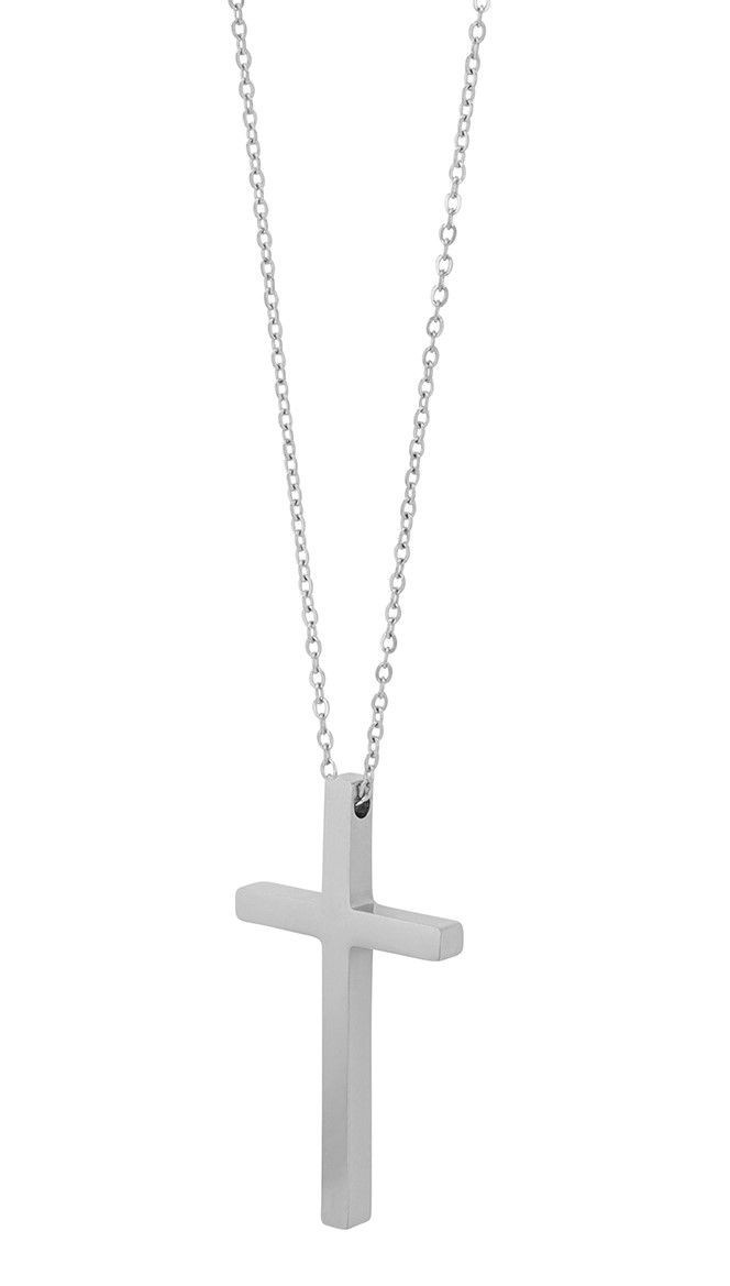 Adelia´s Kette mit Anhänger »Neuheit 2025 - Unisex Edelstahl Halskette mit Anhänger Kreuz«