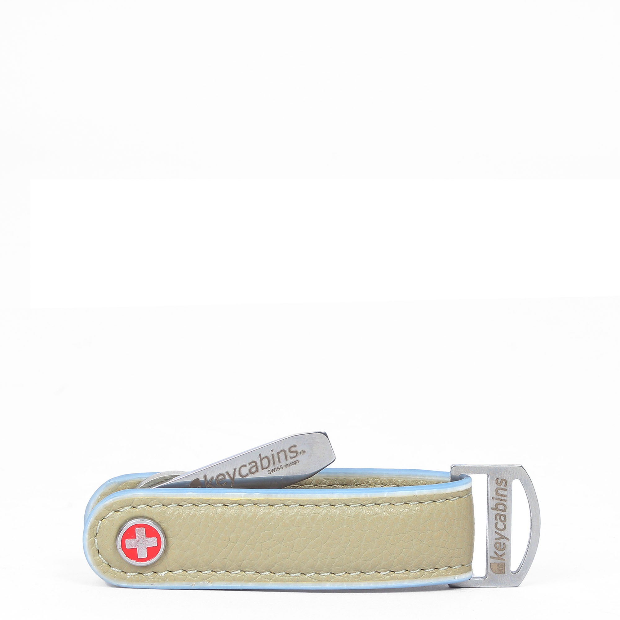 keycabins Schlüsselanhänger »Loop-leather S4«, SWISS Design