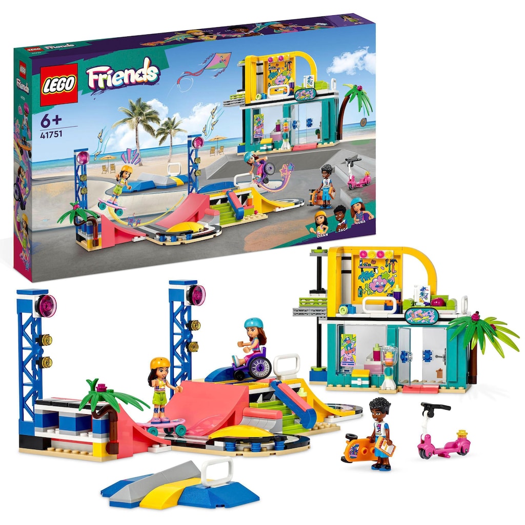 LEGO® Konstruktionsspielsteine »Skatepark (41751), LEGO® Friends«, (431 St.)