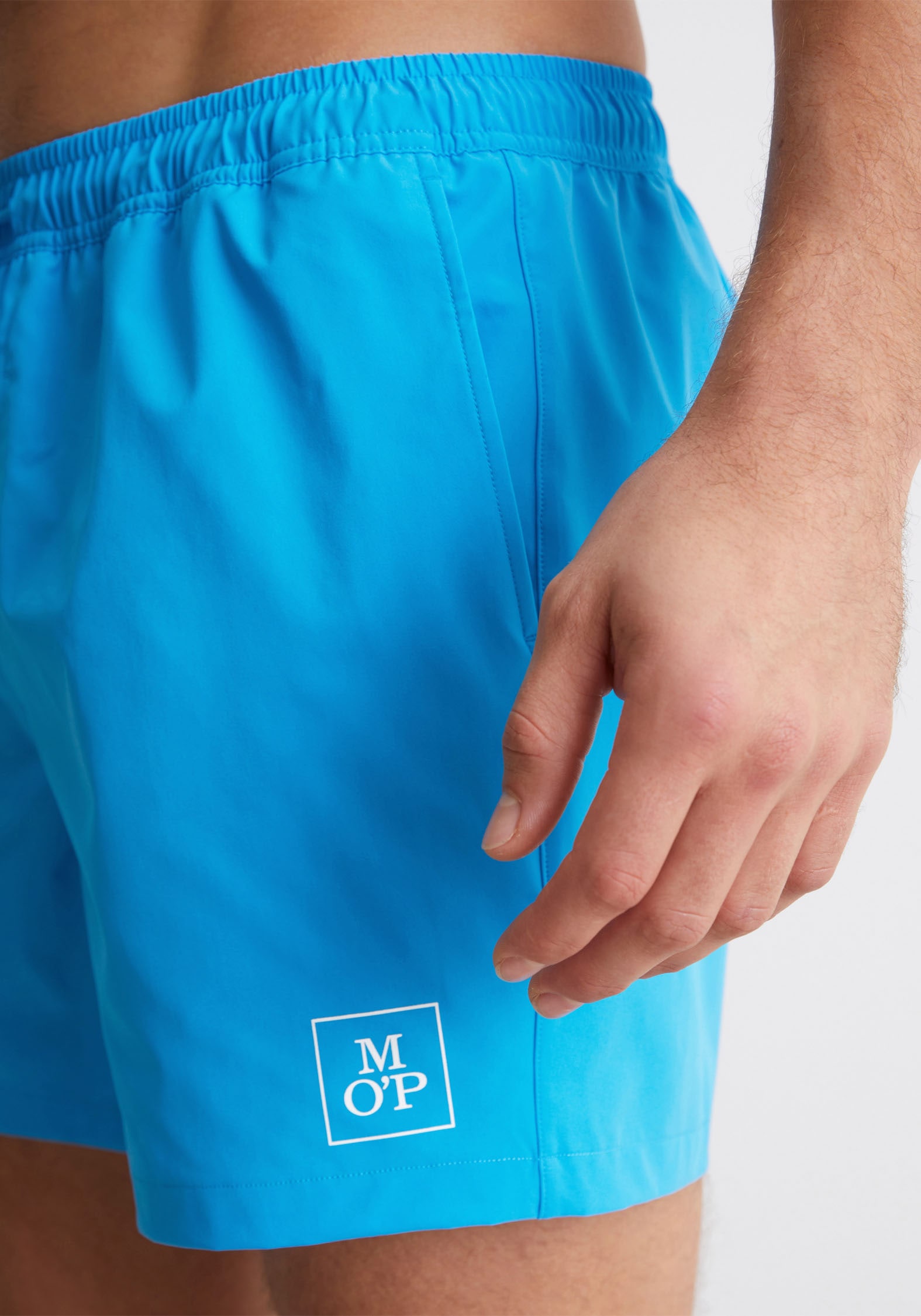 Marc O'Polo Badeshorts »Olmen (Essentials Beach Jersey)«, mit komfortablem Bunddesign