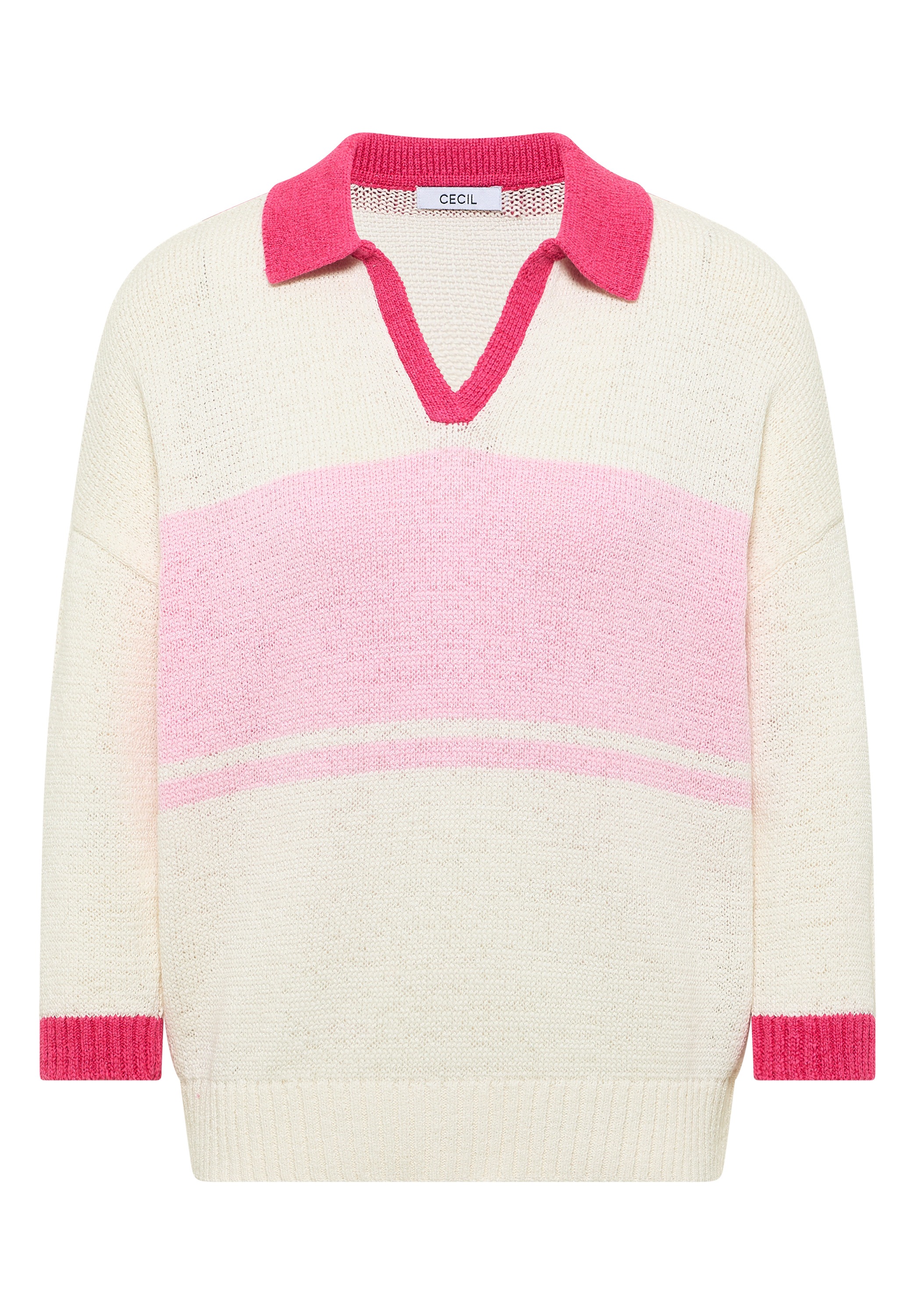 Cecil 3/4 Arm-Pullover mit 3/4 Ärmeln