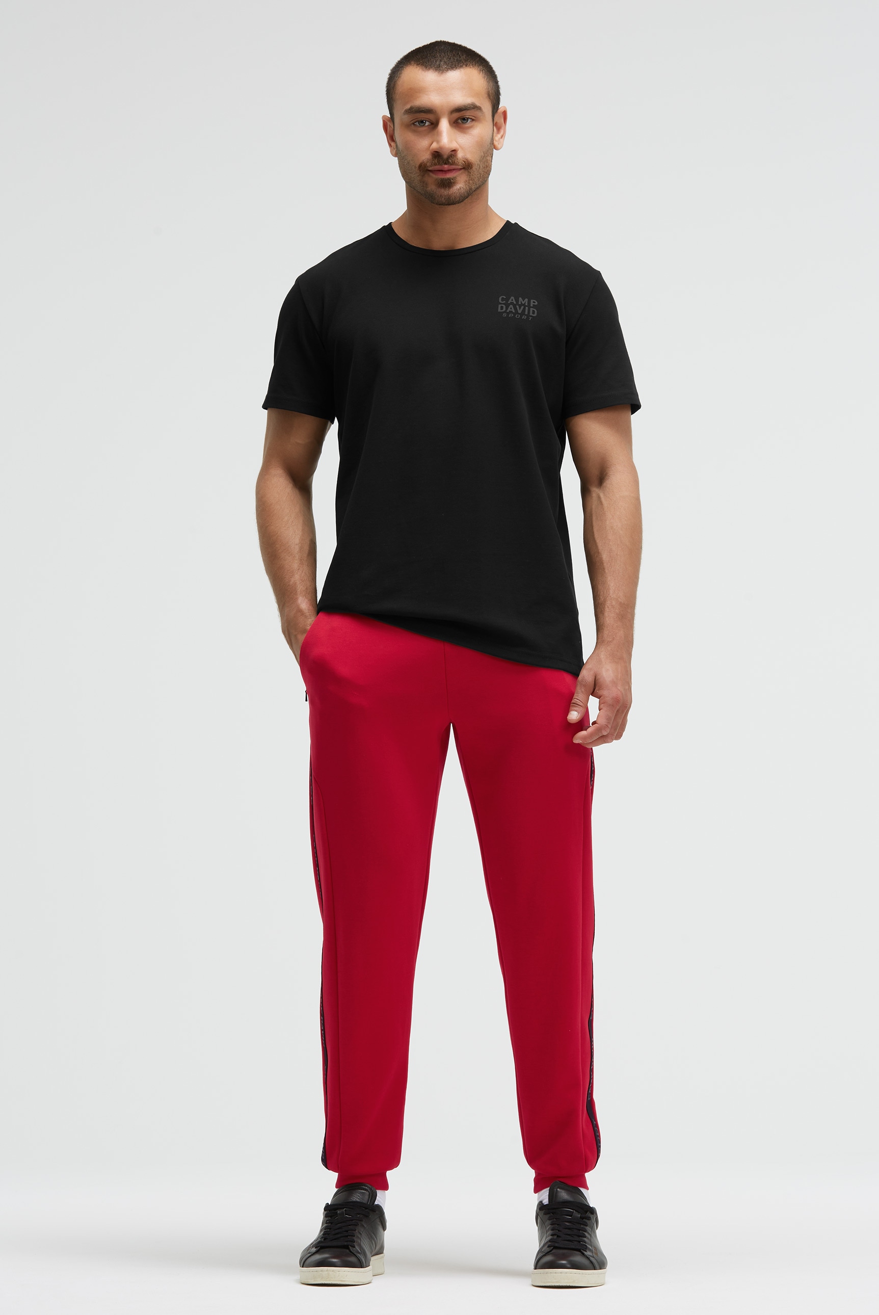 CAMP DAVID Sporthose  mit Elastikbund