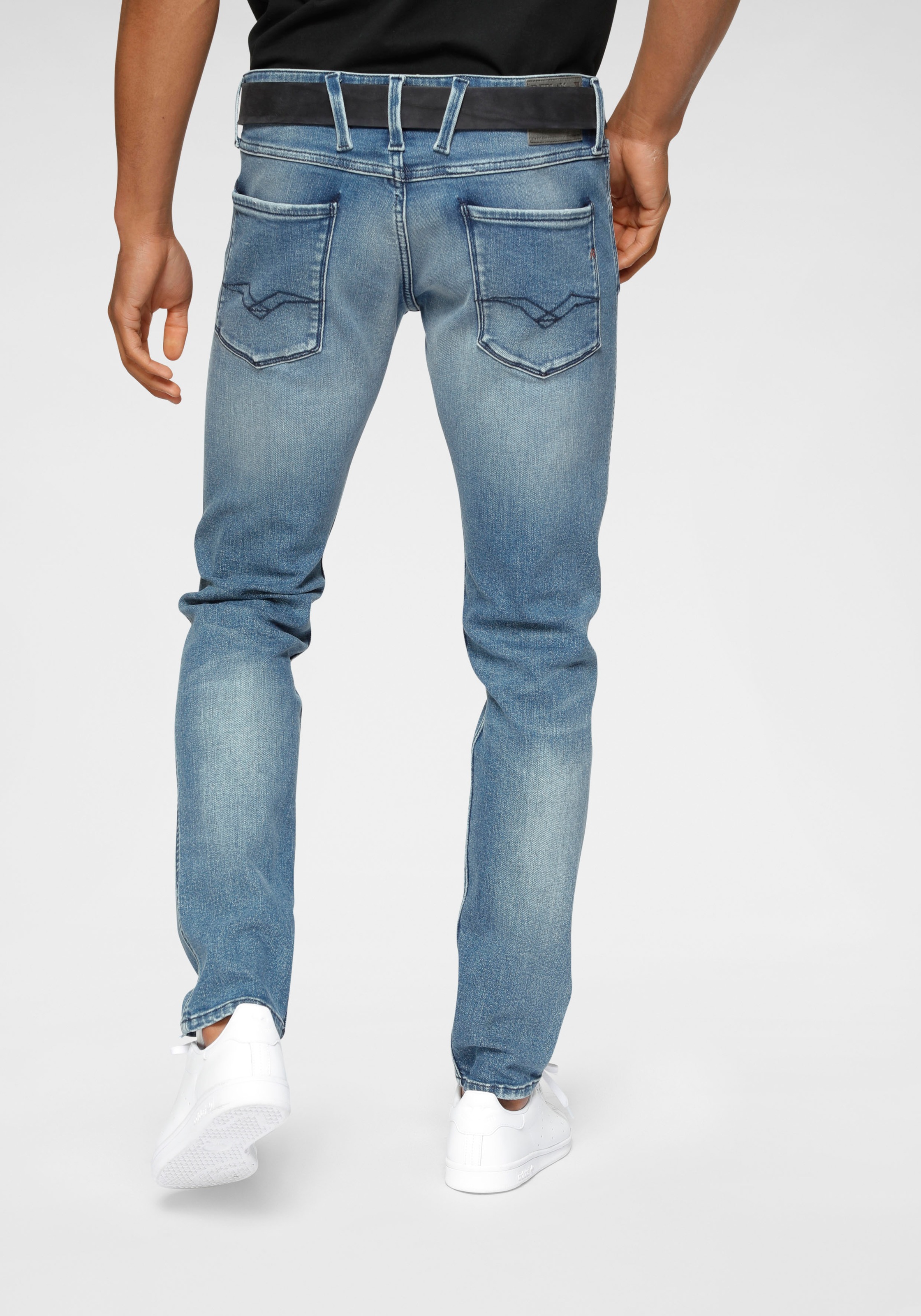 Replay Slim-fit-Jeans "Anbass Superstretch" elastisch günstig online kaufen