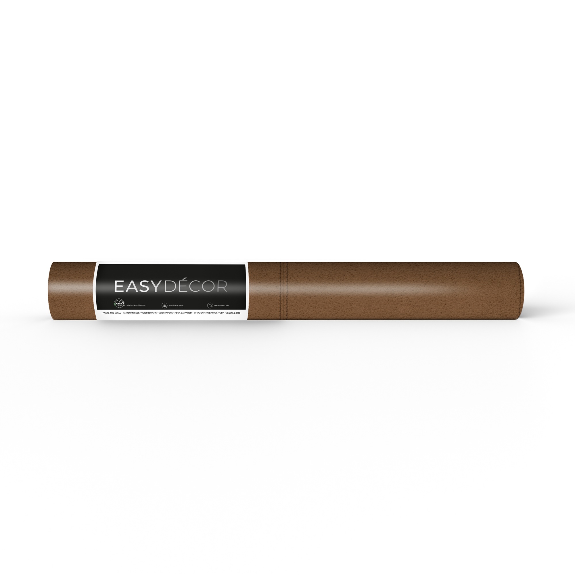 Easy Decor Vliestapete »Leder Cognac«, Lederoptik, Design Tapeten