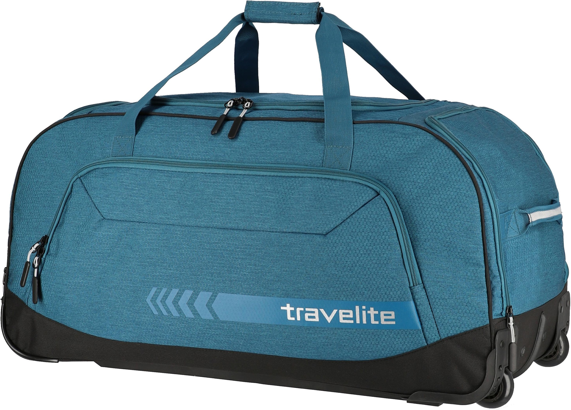Travelite Kick Off Rollenreisetasche XL petrol