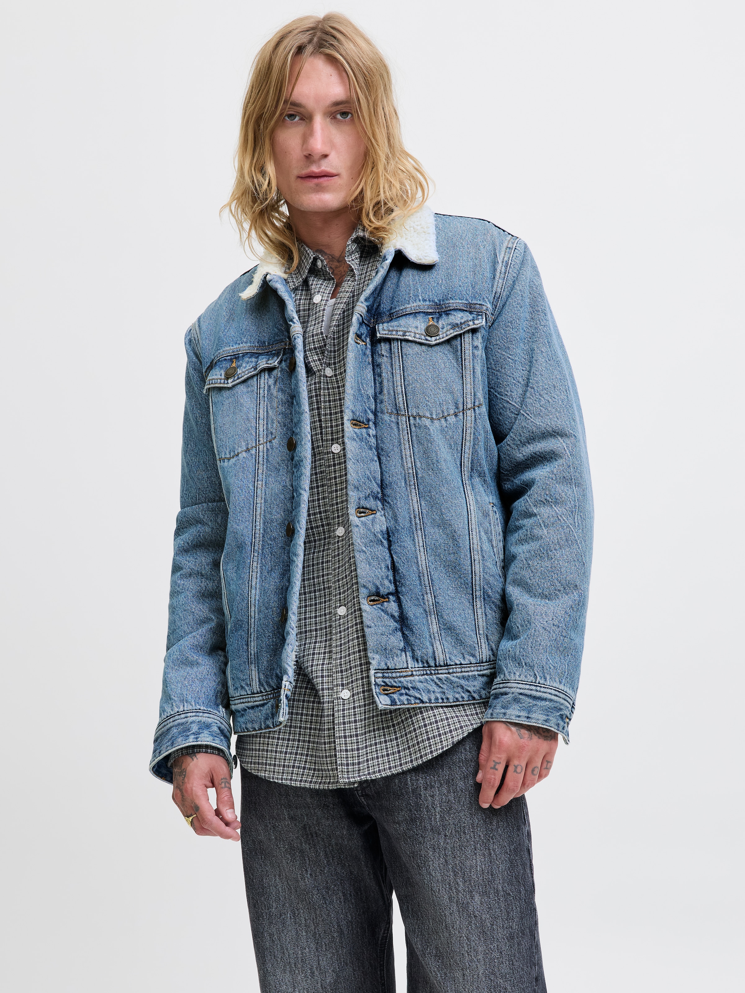 Jack & Jones Jeansjacke "JJIJEAN JJJACKET W. SHERPA AKM 024 SN" günstig online kaufen