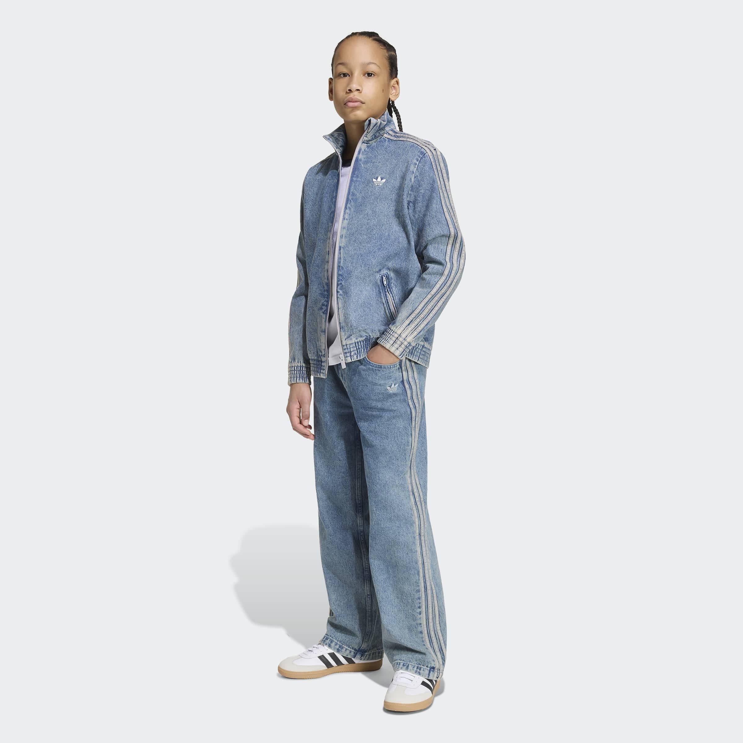 adidas Originals Outdoorjacke »FIREBIRD ORIGINALS, DENIM, LOCKER GESCHNITTEN«