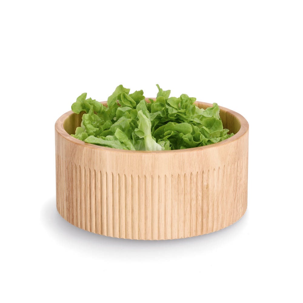 Zeller Present Schale 1 dalys iš Holz Rillenmuster Ba...