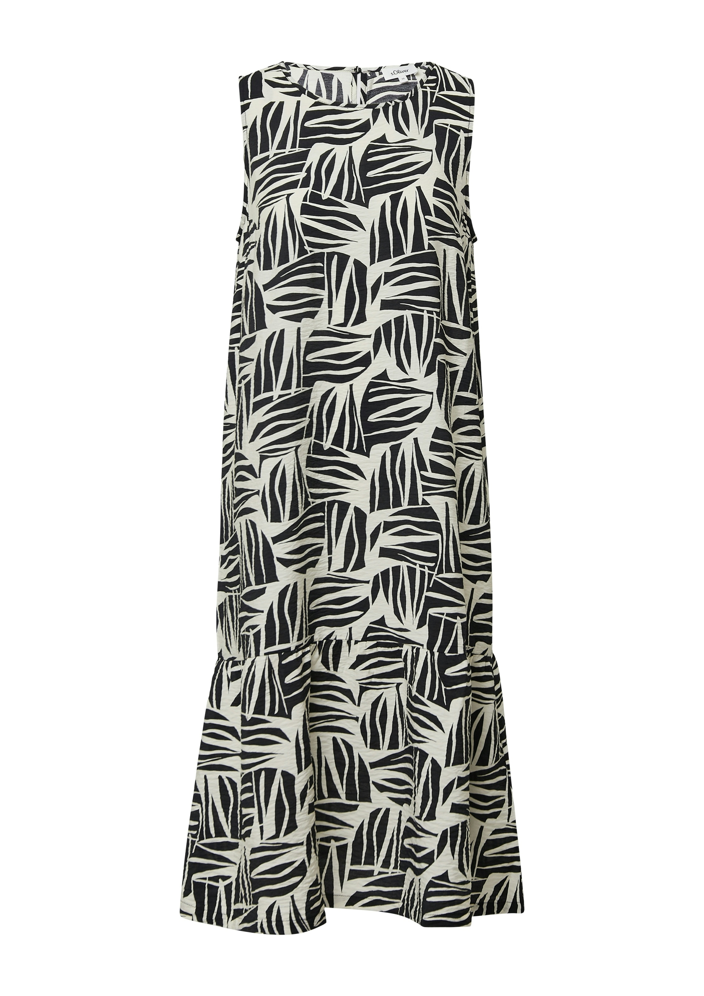 s.Oliver Midikleid mit All-Over Print