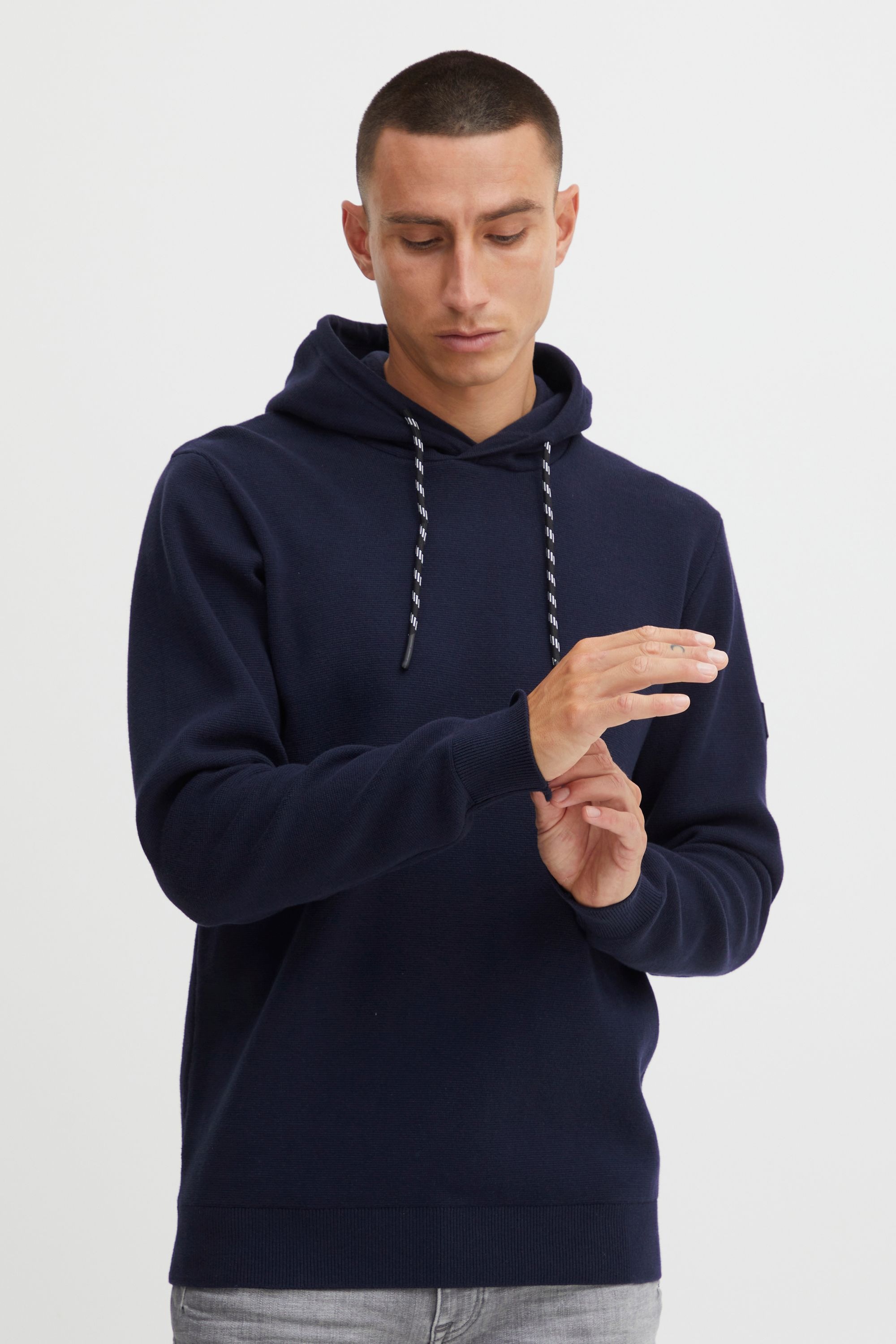 Indicode Strickfleece-Pullover »Strickpullover IDMatho«