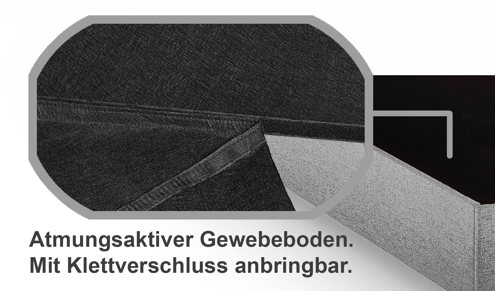 Home affaire Boxbett »Bellah inkl. Bettkasten, erhältlich in der Breite 180x200cm« inkl. PU-Schaum-Topper