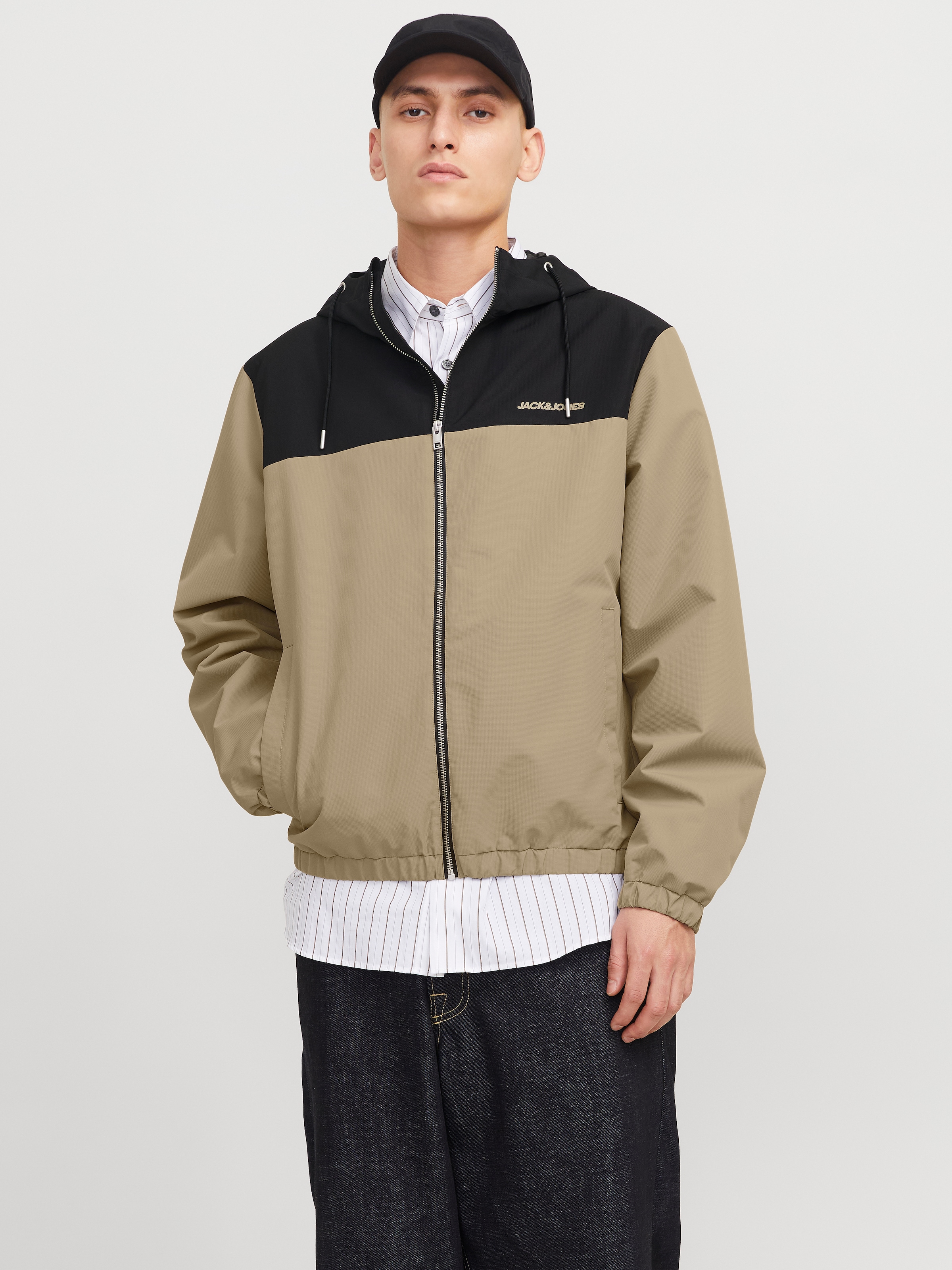 Jack & Jones Blouson "JJELEGACY LIGHT JACKET HOOD NOOS", mit Kapuze, mit Lo günstig online kaufen