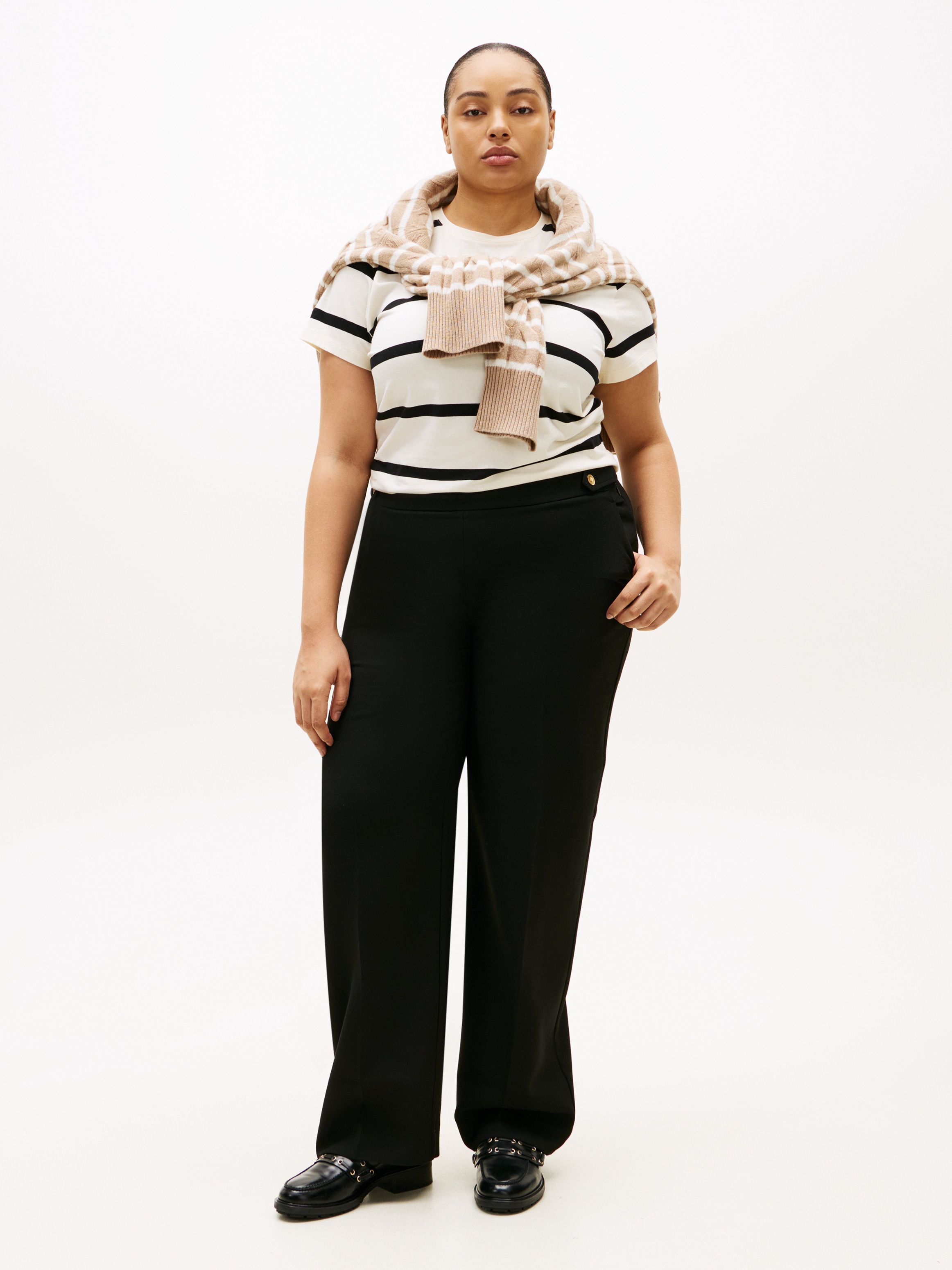 Tommy Hilfiger Curve Anzughose »CRV PUNTO GB STRAIGHT PANT«