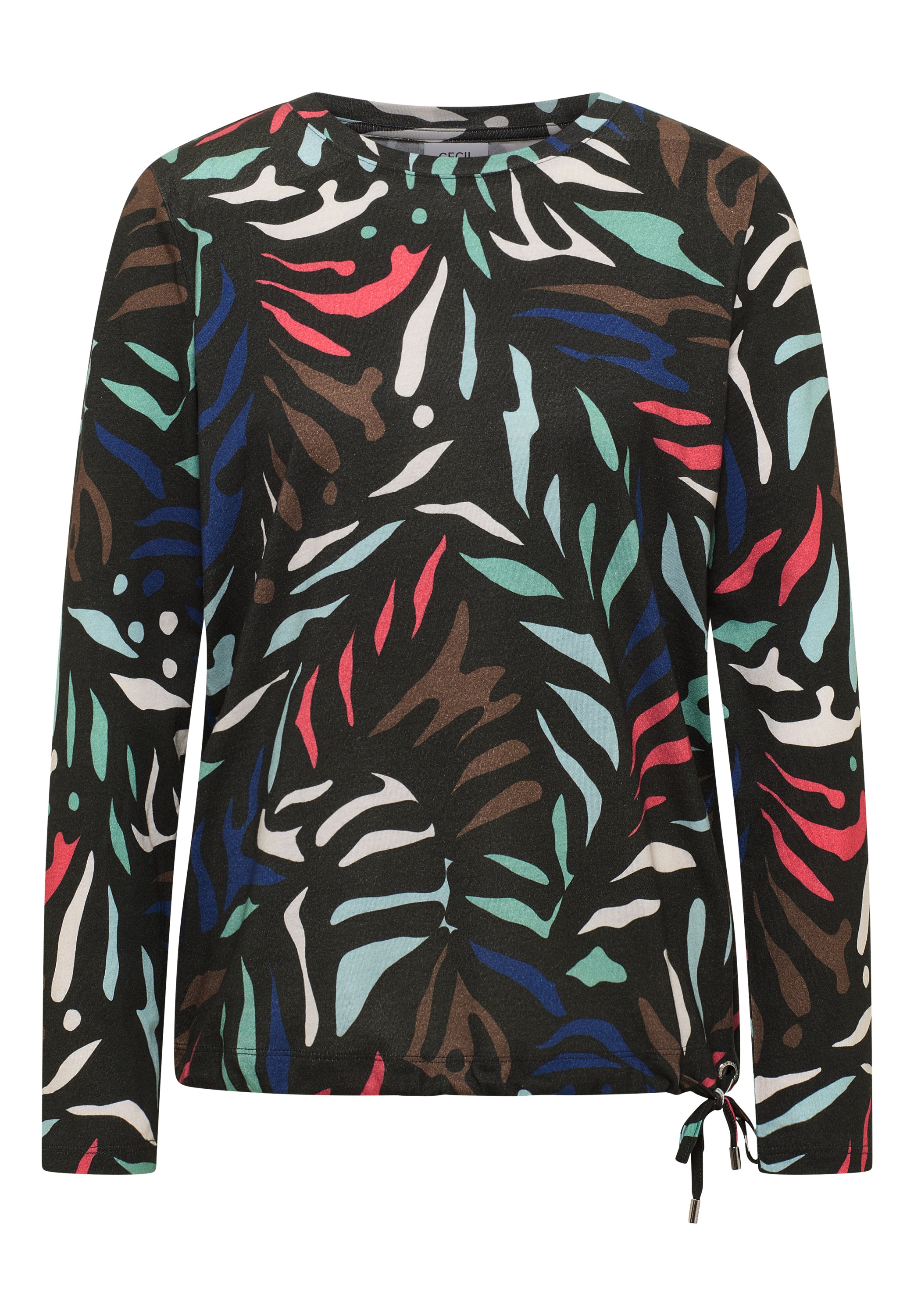 Cecil Langarmshirt mit Rundhalsausschnitt