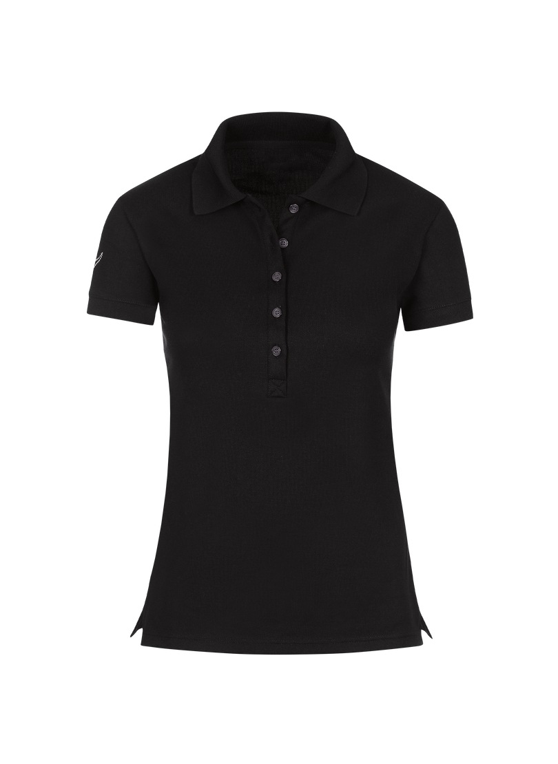 Trigema Poloshirt "TRIGEMA Poloshirt mit Kristallsteinen" 1 Stk. günstig online kaufen