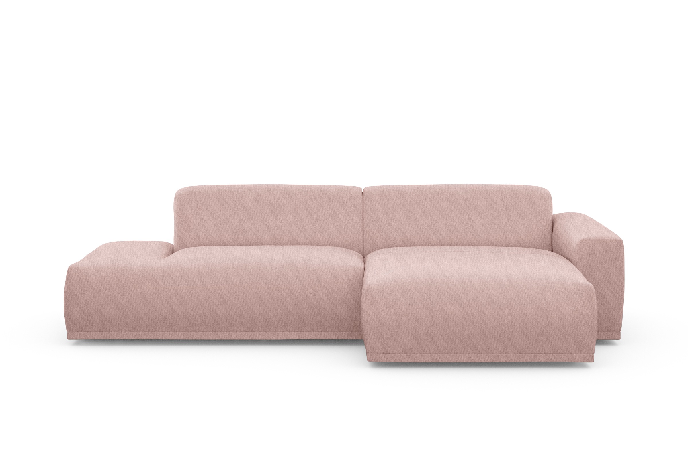 TRENDMANUFAKTUR Ecksofa Braga, aus 2 Teilen, moderner Cord-Stoff günstig online kaufen