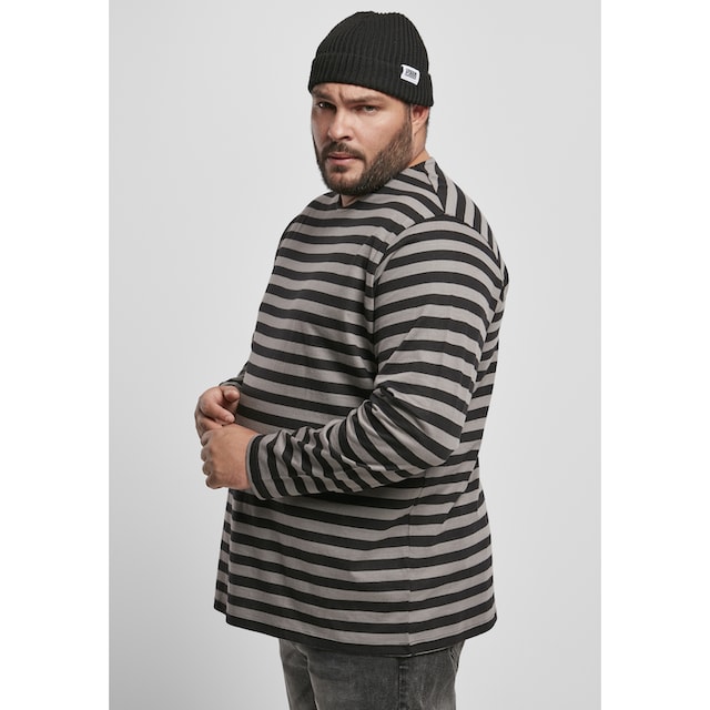 | kaufen T-Shirt URBAN CLASSICS ▷ Stripe Regular LS«, tlg.) BAUR »Männer (1