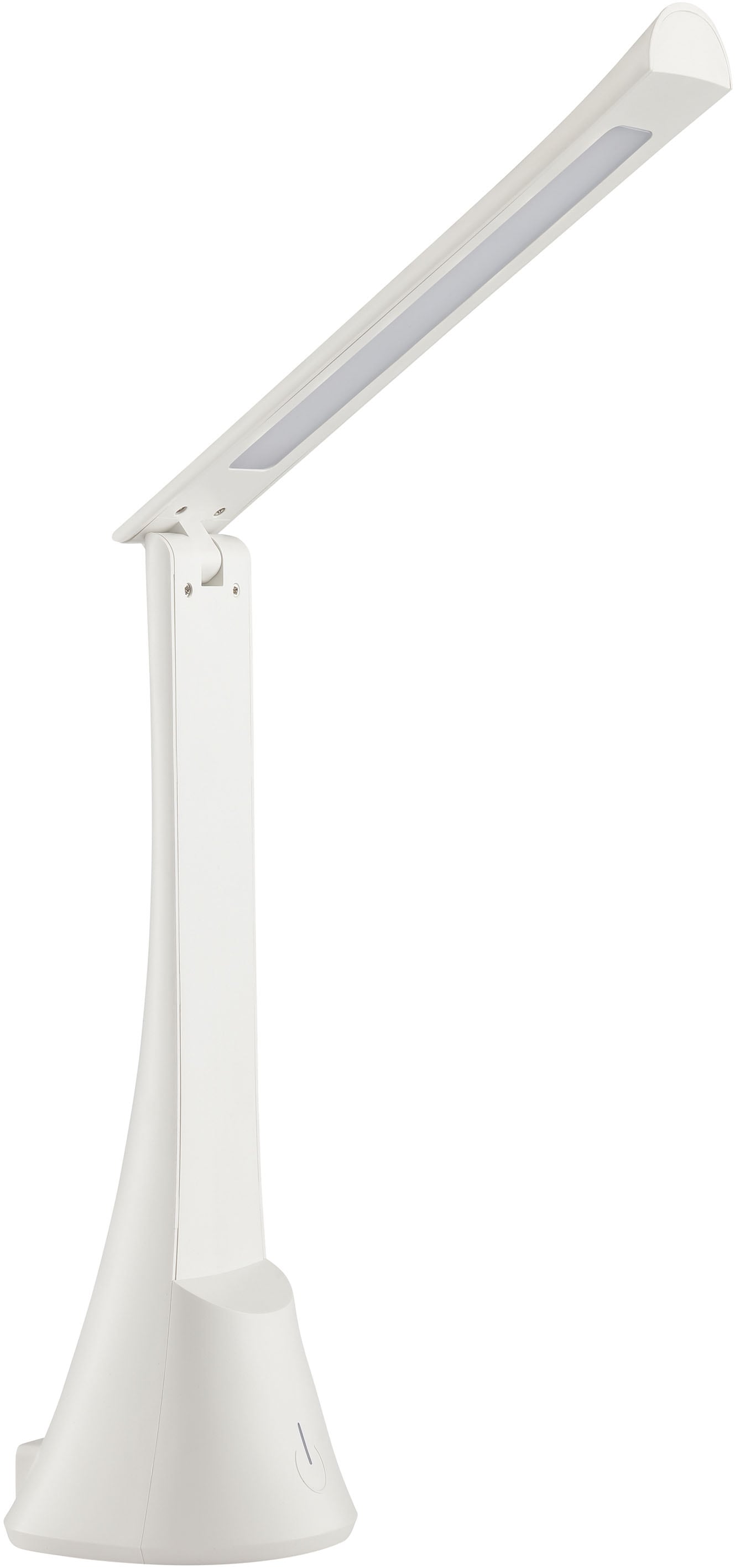 Brilliant LED Tischleuchte »Idana« LED-Modul 1 Stk. Kaltweiß mit Akku, 37 cm, 350 lm, 5500 K, Touchdimmer, USB, weiß