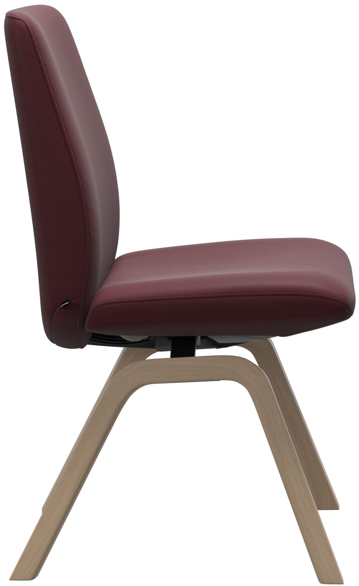 Stressless® Polsterstuhl »Laurel«, Leder BATICK, Low Back, Größe L, mit schräggestellten Beinen in Walnuss
