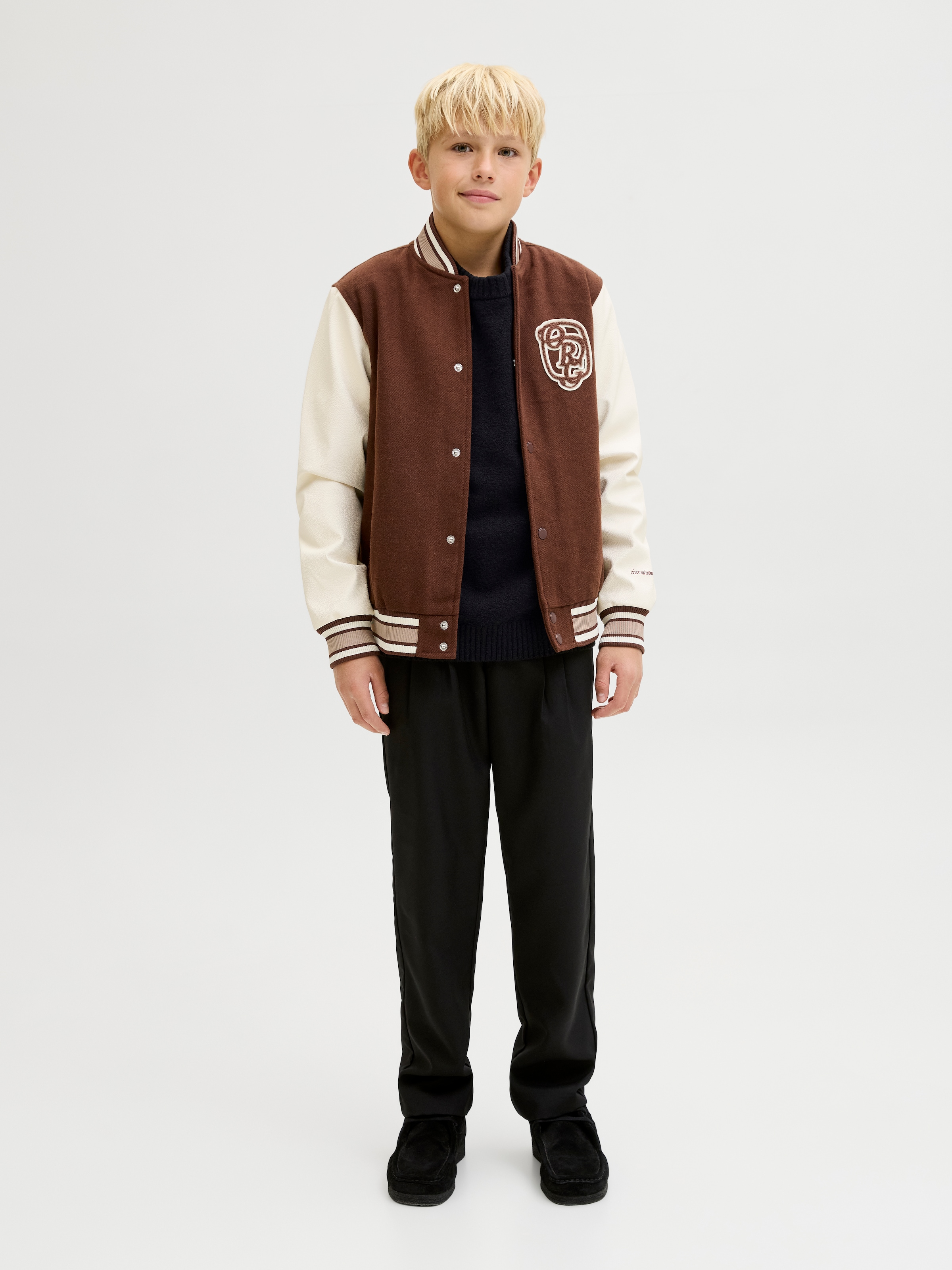 Jack & Jones Junior Rundhalspullover »JCOPOINT KNIT BOUCLE CREW NECK BF JNR«