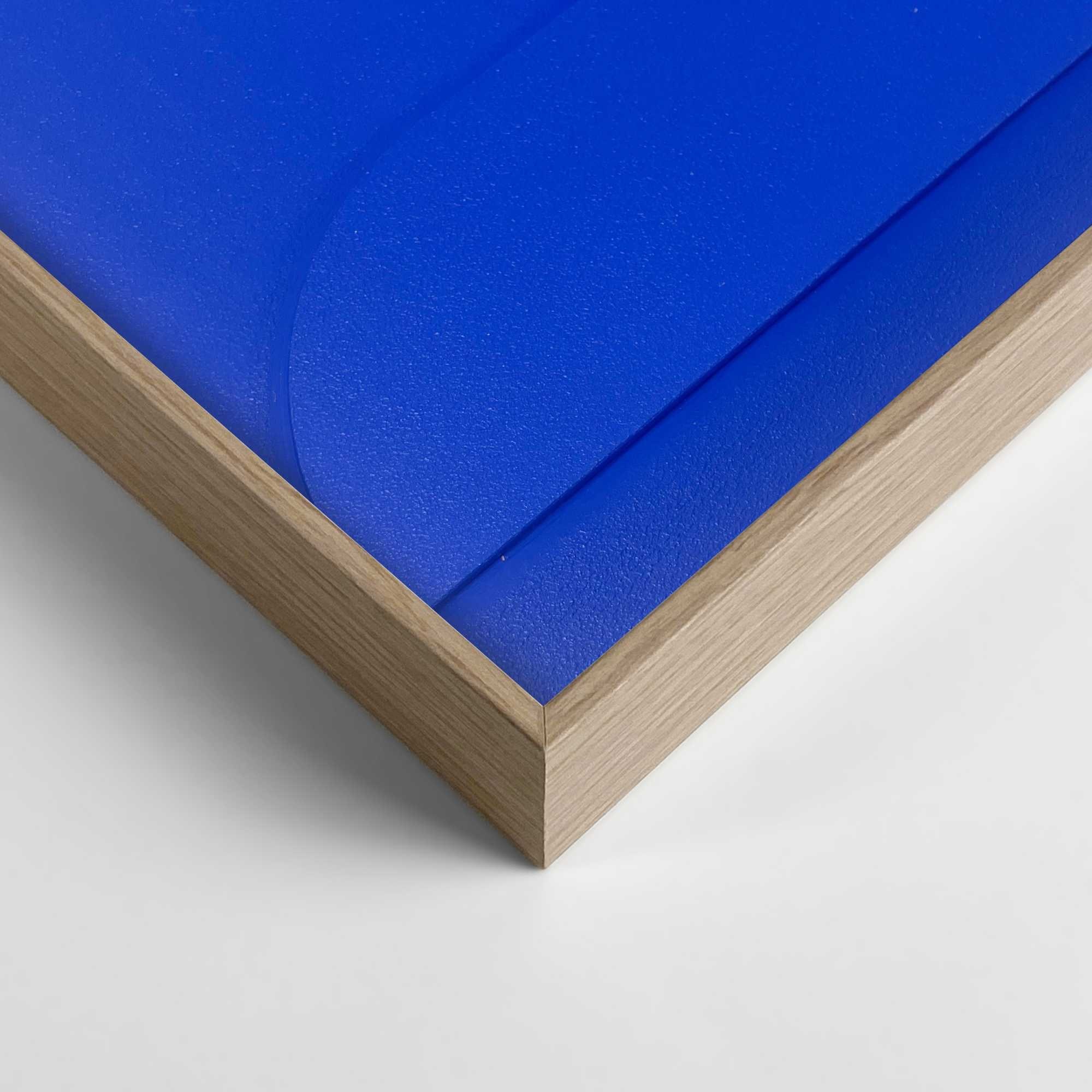 Reinders! Wandbild »Shapes - cobalt blue«