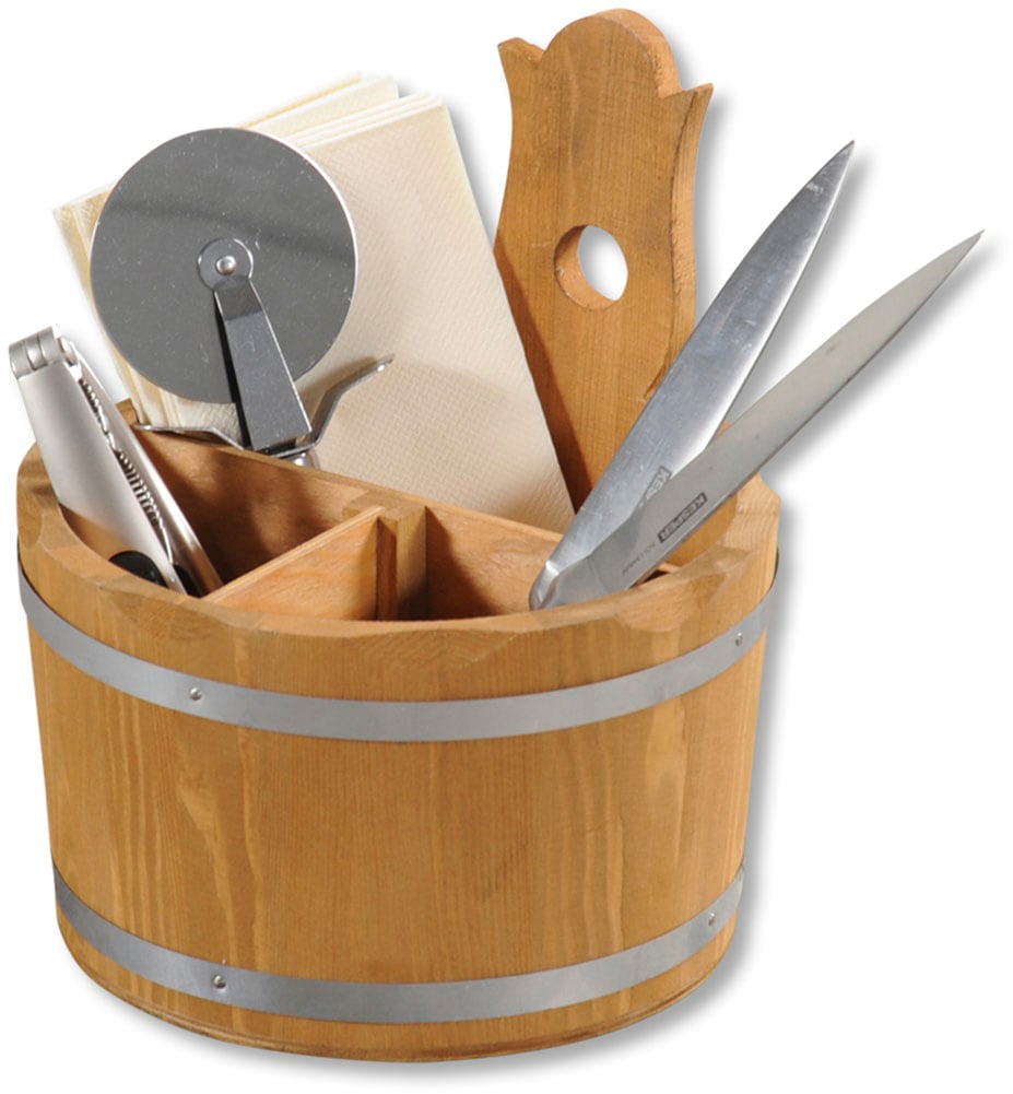 KESPER® Besteckträger »Besteckbehälter, Kiefer, FSC«, (1 tlg.), mit 3-fach Einteilung