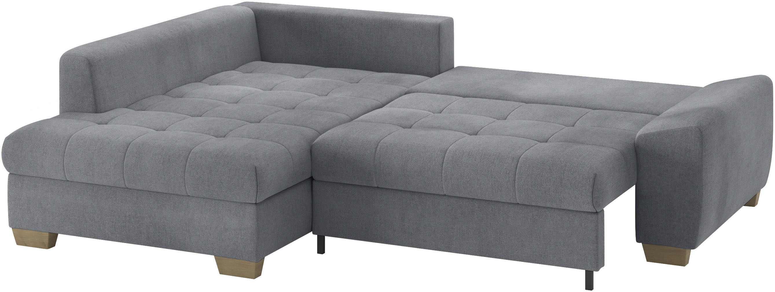 Thumbnail - Mr. Couch Ecksofa "Nikita II, L-Form", Wahlweise mit Bettfunktion, Bettkasten & RGB-LED-Beleuchtung