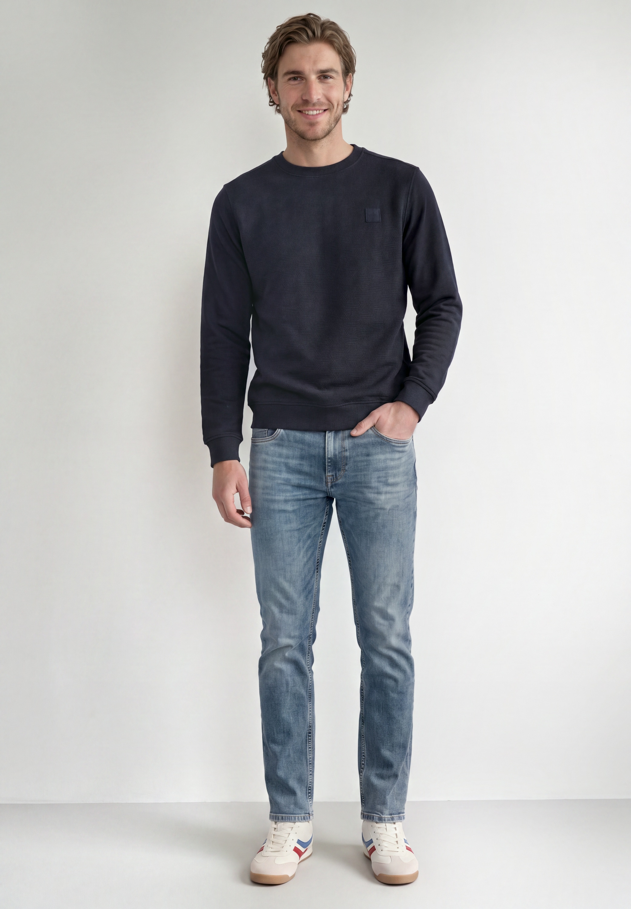 STREET ONE MEN Regular-fit-Jeans 5-Pocket-Style