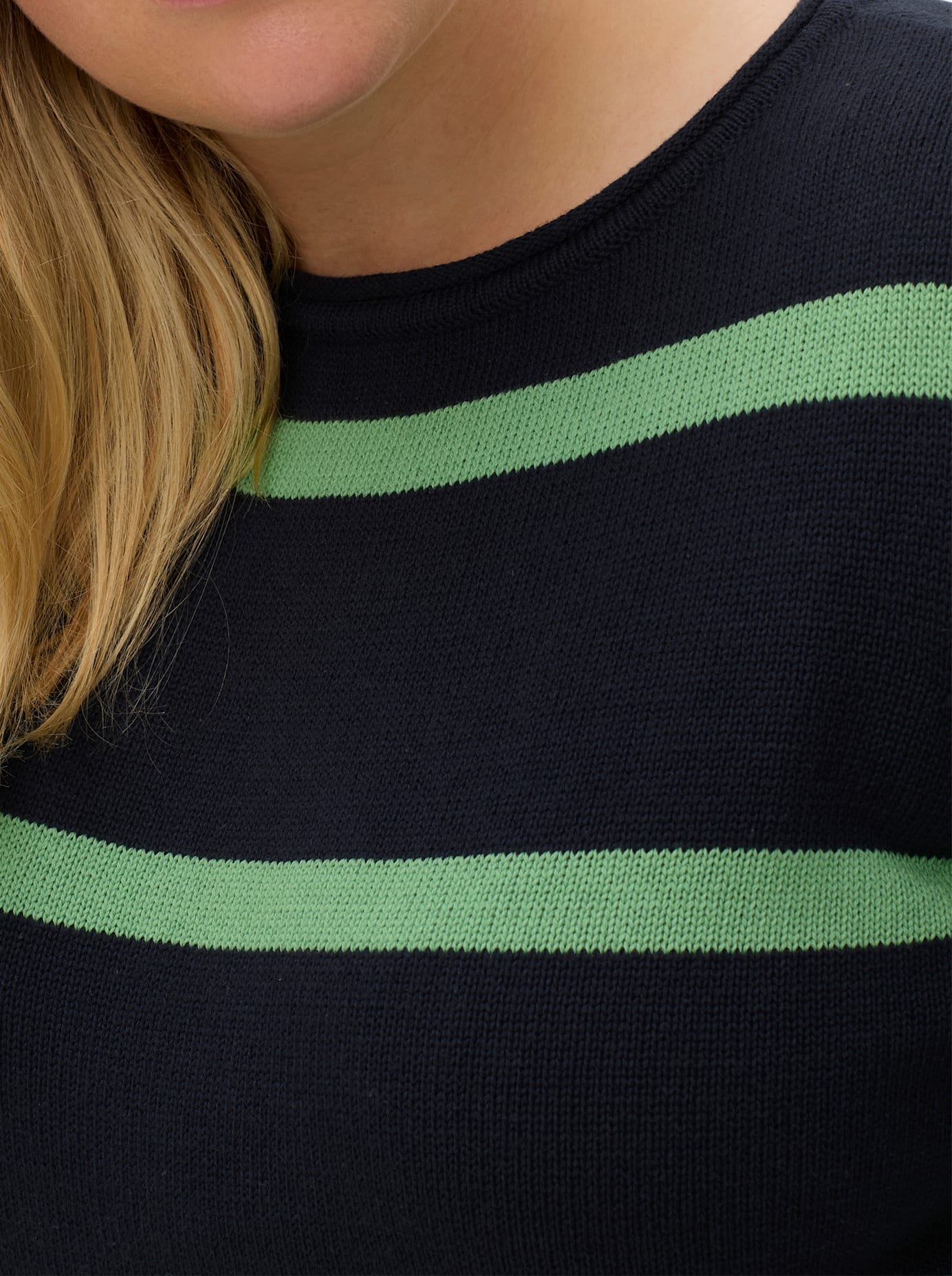 Sheego Rundhalspullover »Pullover«