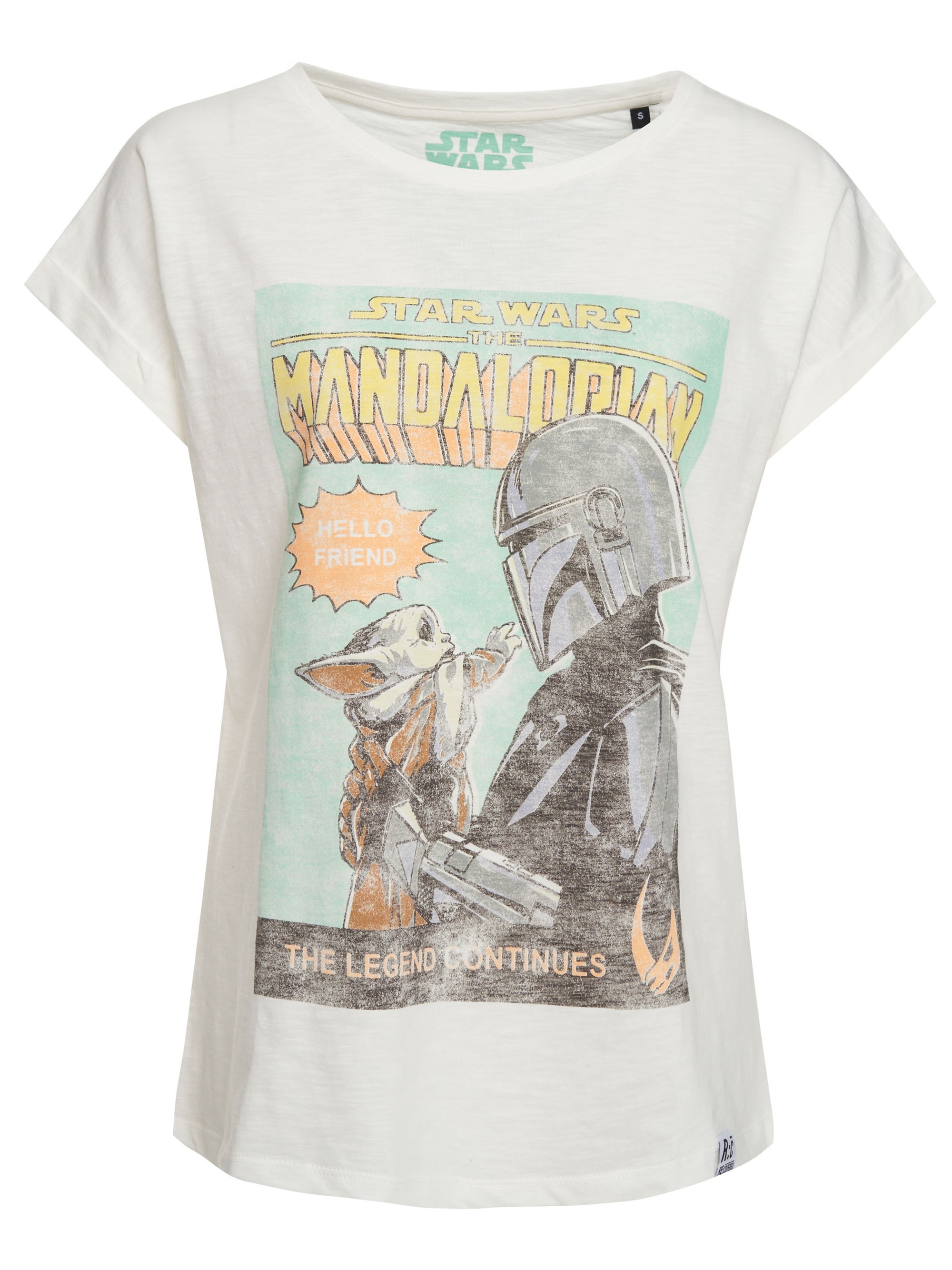 Recovered T-Shirt »Star Wars The Mandalorian«, im zeitlosen Design