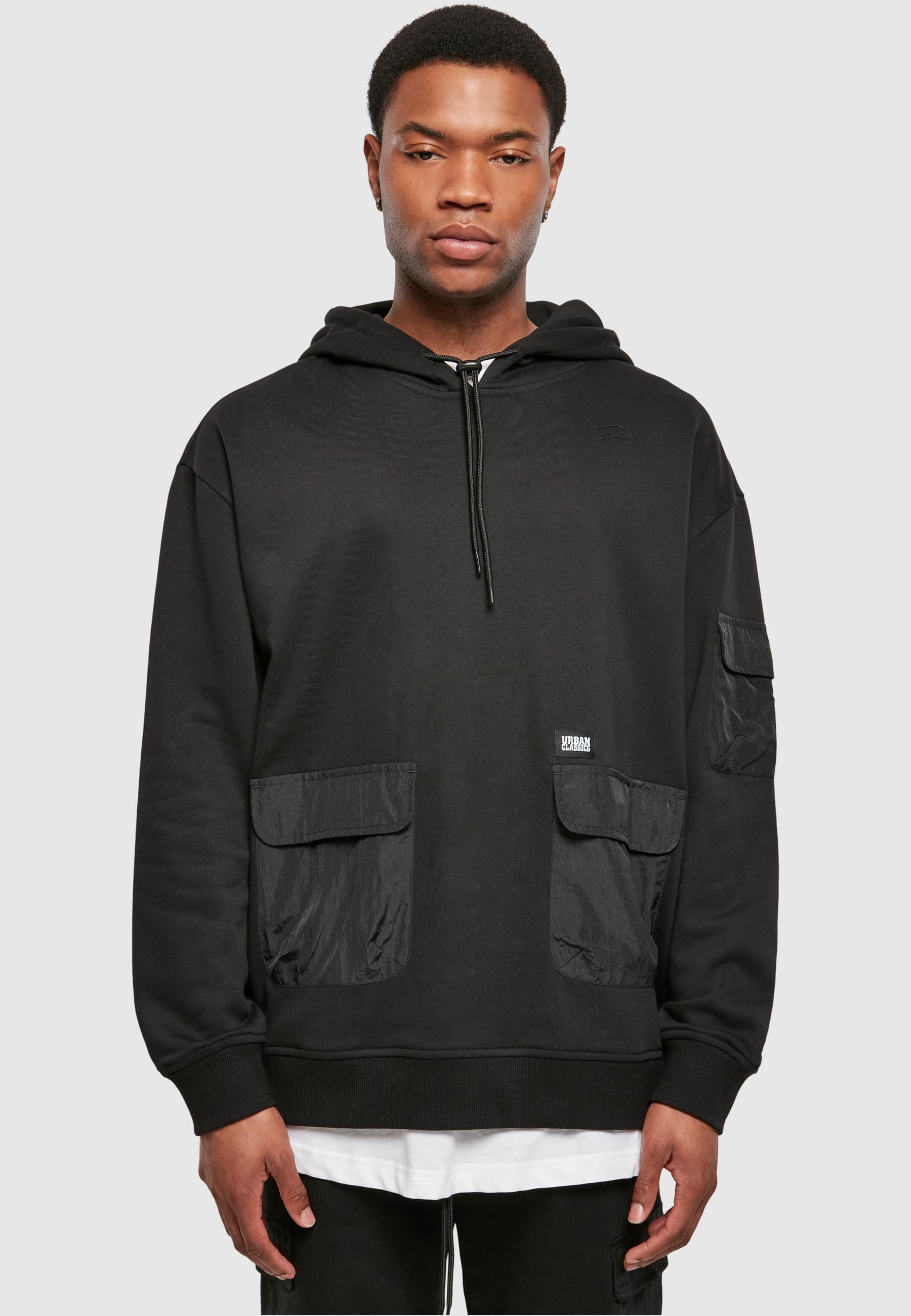 URBAN CLASSICS Kapuzensweatshirt »Urban Classics Herren Commuter Hoody«, (1 tlg.)