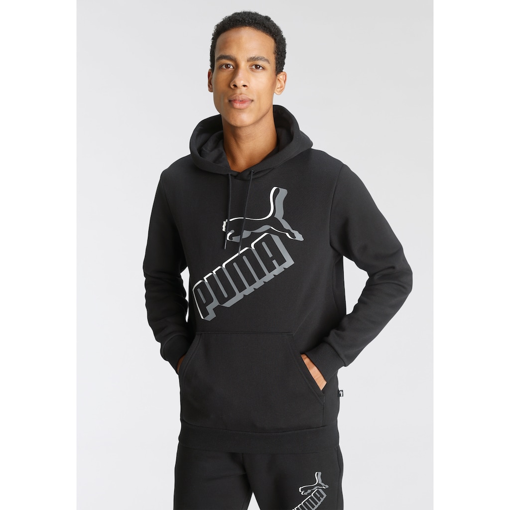 PUMA Kapuzensweatshirt »ESS+ BIG LOGO HOODIE FL«