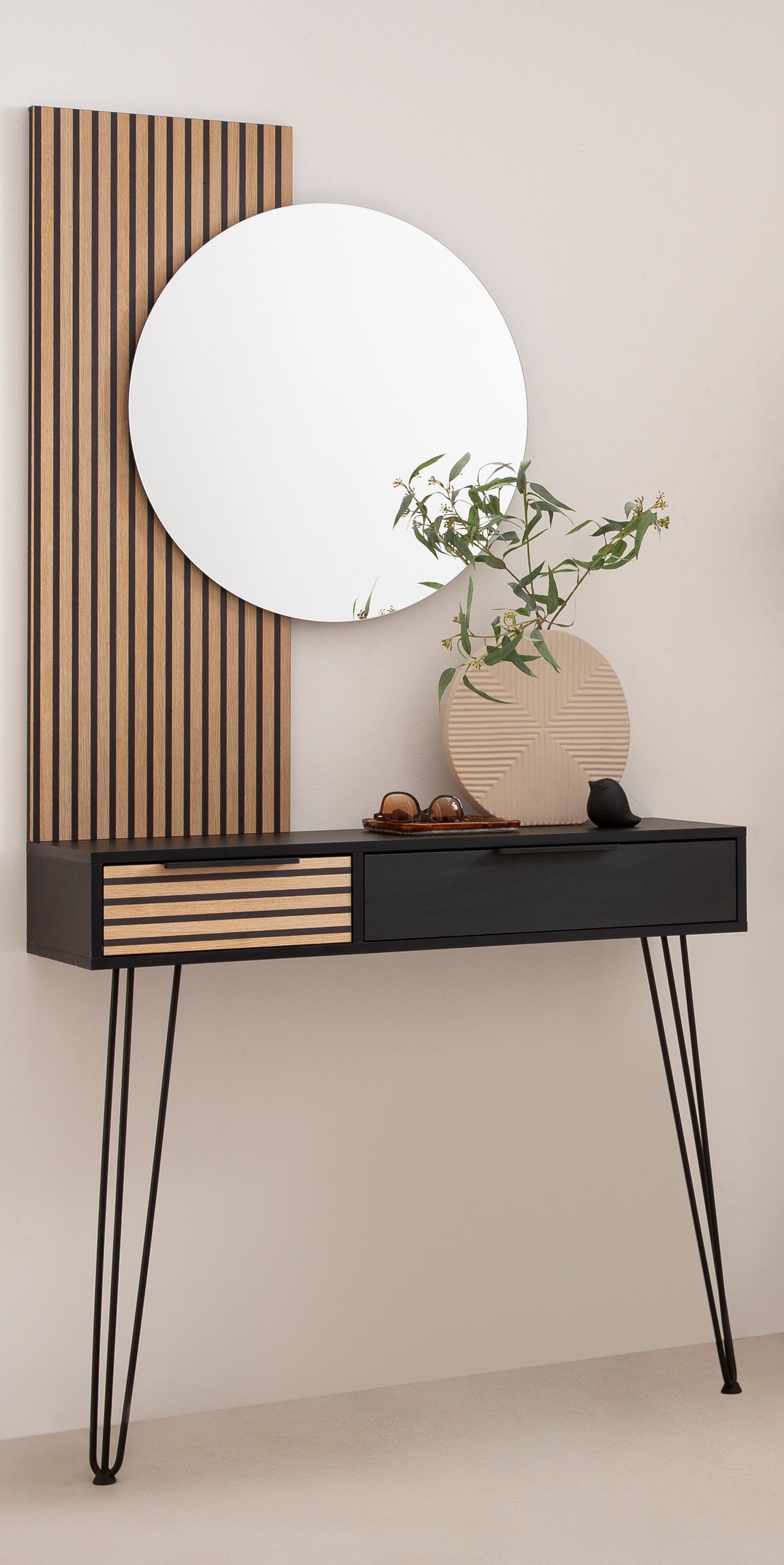 welltime Konsole "Hank, Breite 103 cm made in Germany", Schubladenfront mit günstig online kaufen