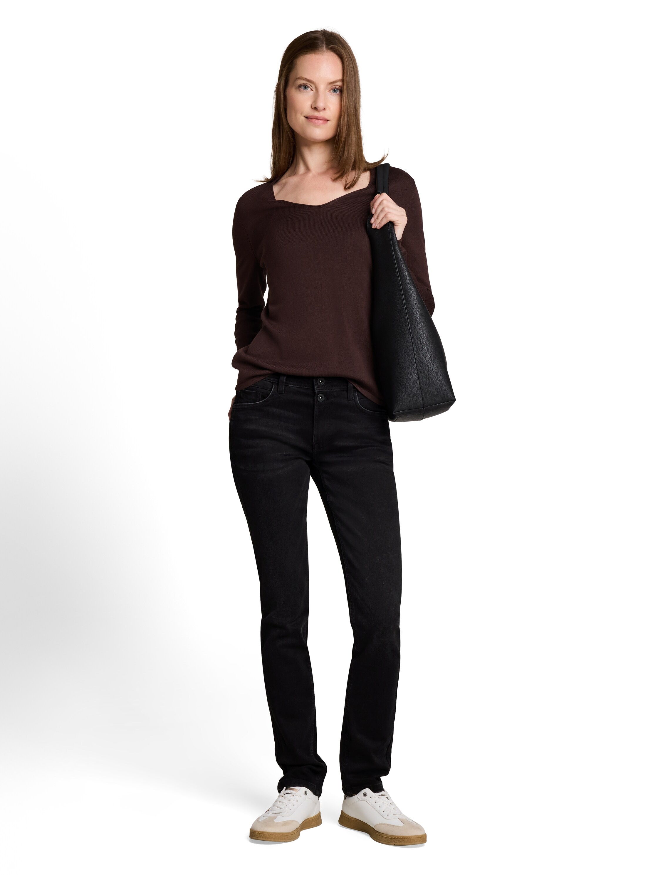 TOM TAILOR Straight-Jeans »LIVA Straight« mit Stretch